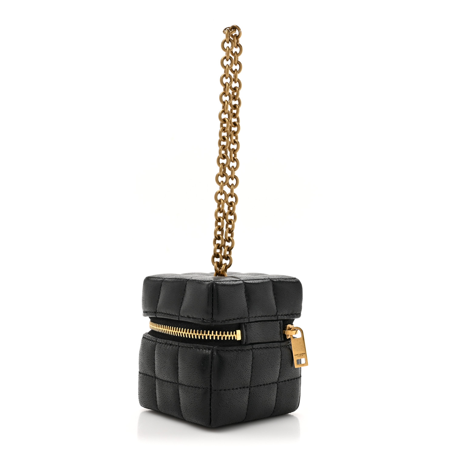 【SAINT LAURENT】cassandre matelasse carre mini cube Saint Laurent Cassandre Matelasse Carre Mini Cube in