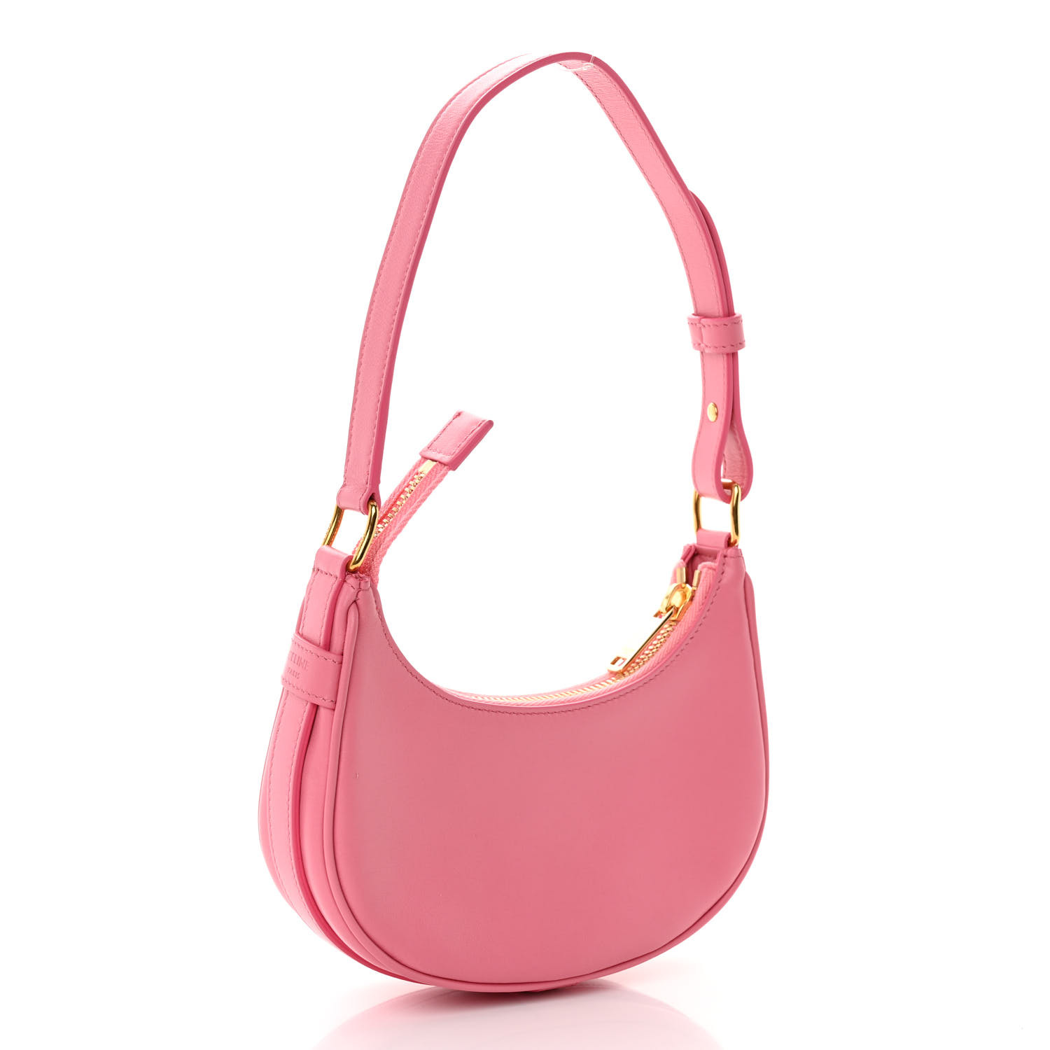 CELINE Smooth Calfskin Mini Ava Shoulder Bag Pink 1447934