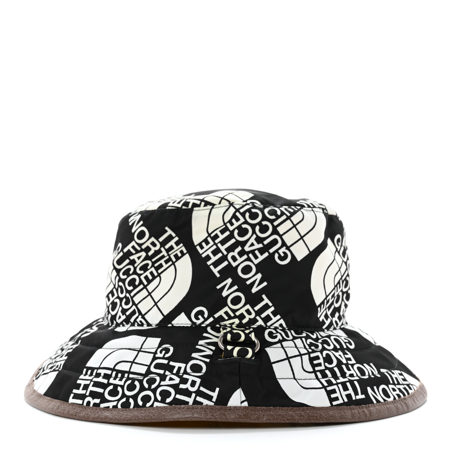 GUCCI X THE NORTH FACE Nylon Reversible Self-Tie Bucket Hat