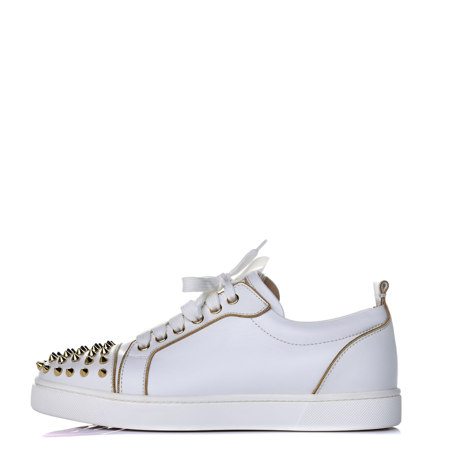 Christian Louboutin スパイク付きパンプス 39 ゴールド Christian Louboutin クリスチャンルブタン スパイクスタッズ