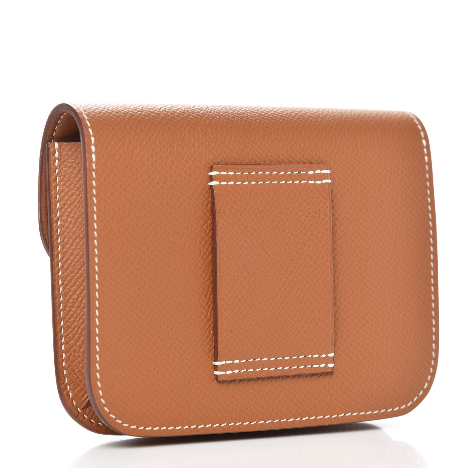 入手困難♪【HERMES】コンスタンス Slim Wallet Epsom & Gold HERMES Epsom Constance Slim Wallet Gold 743608 | FASHIONPHILE