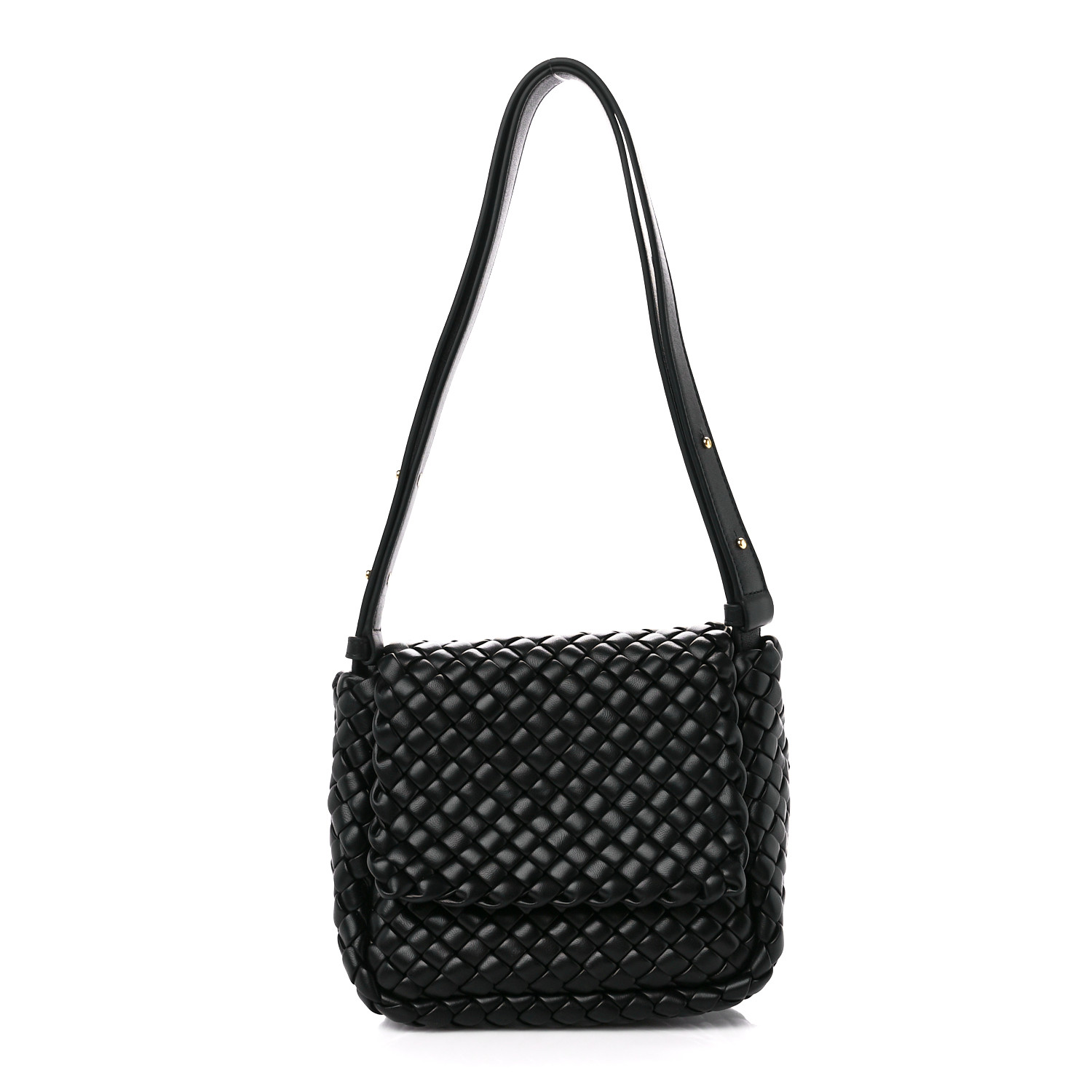 ショルダーバッグ・ポシェット BOTTEGA VENETA Chocolate Nappa Leather Cobble Clutch BOTTEGA VENETA Nappa Intreccio Mini Cobble Shoulder Bag