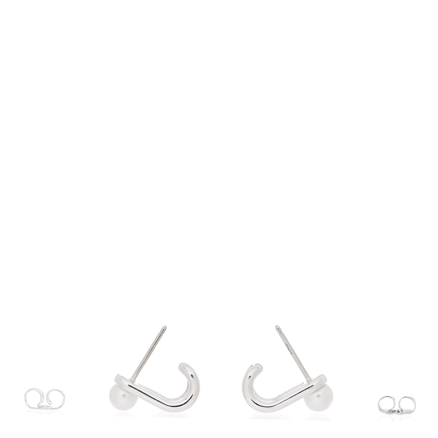 【Tiffany&Co】HardWear☆Silver Double Pearl Hinged ピアス Tiffany HardWear Double Pearl Hinged Earrings in Sterling