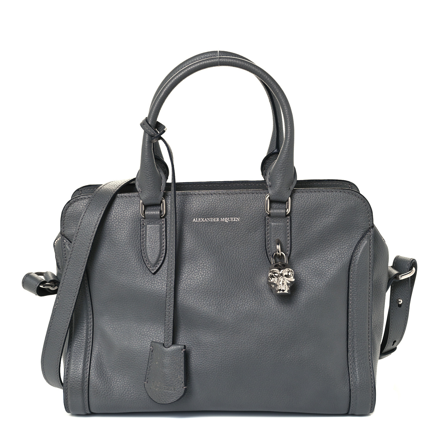 ☆美品・保存袋付☆Alexander McQueen スカルミニパドロックジップ ☆美品・保存袋付☆Alexander McQueen スカルミニパドロック
