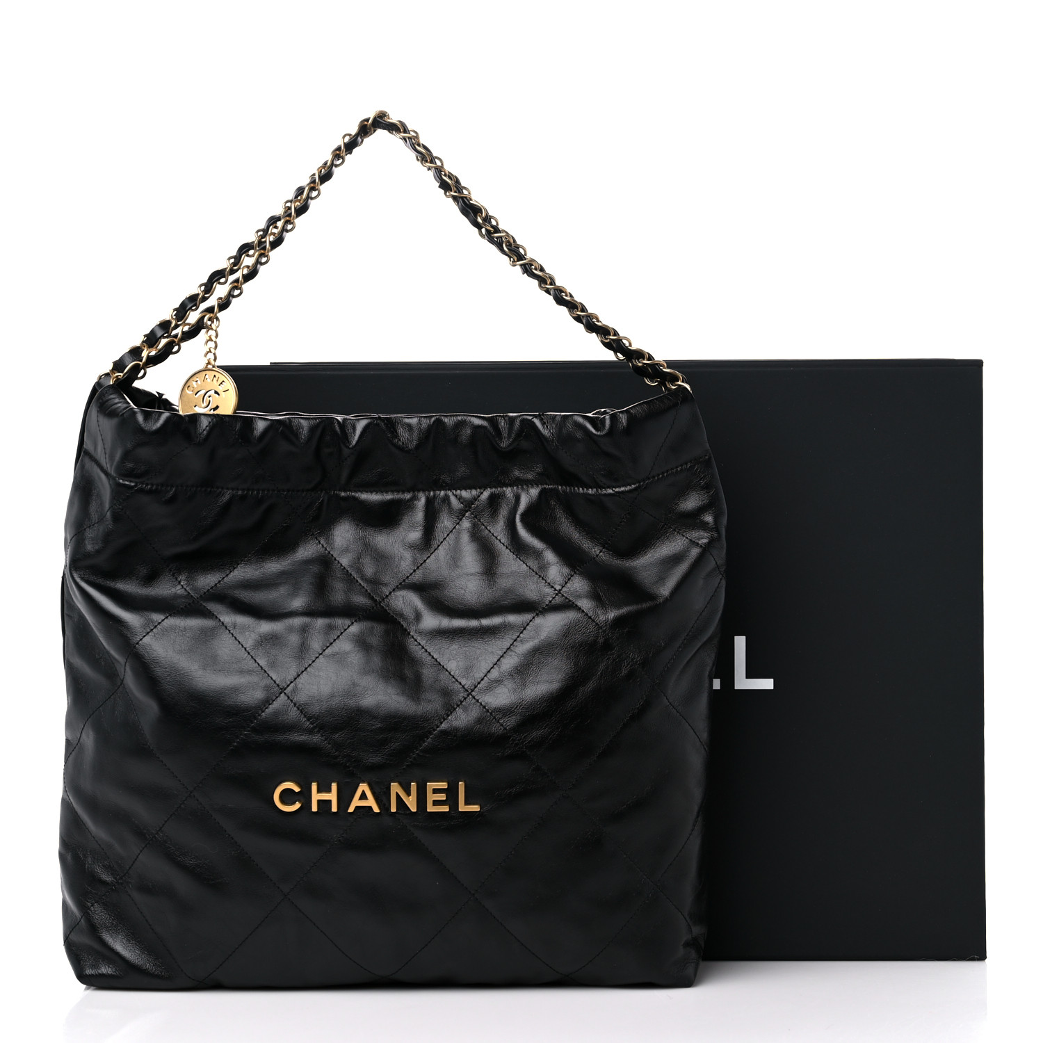 ノベルティ！CHANEL 黒 ファー付き手袋 ノベルティ！CHANEL 黒 ファー付き手袋