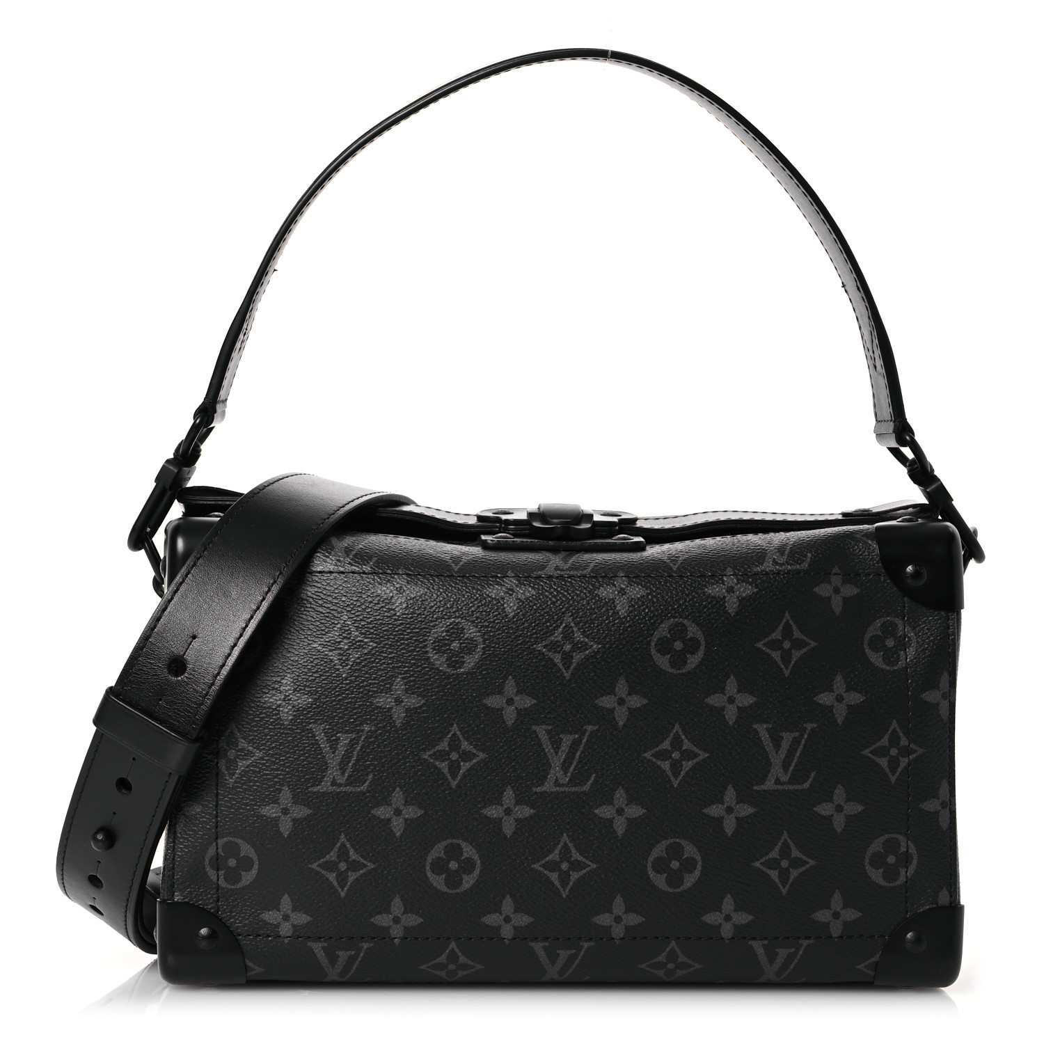 Louis LOUIS VUITTON Monogram Eclipse Soul Trunk East West 1623352
