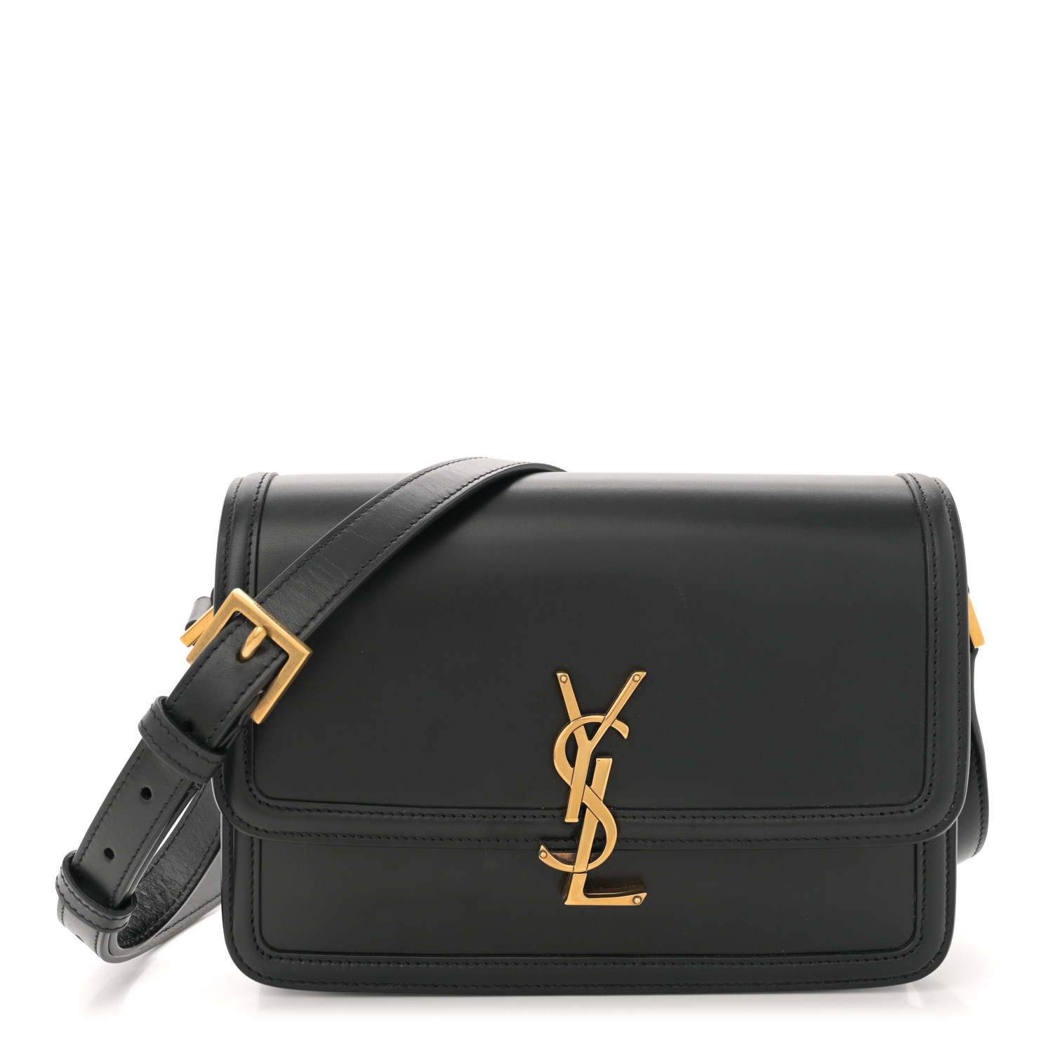 ハンドバッグ MEDIUM SOLFERINO BOX BAG SAINT LAURENT Box Calfskin Monogram Medium Solferino Satchel