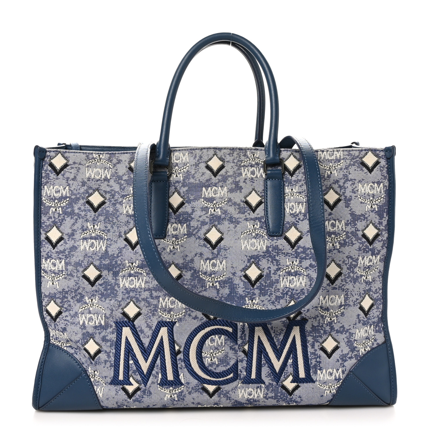 MCM トート　ショルダーバッグ　ヴィンテージ　phenomenon MCM「ヴィンテージ モノグラム ジャカード」ヴィセトス