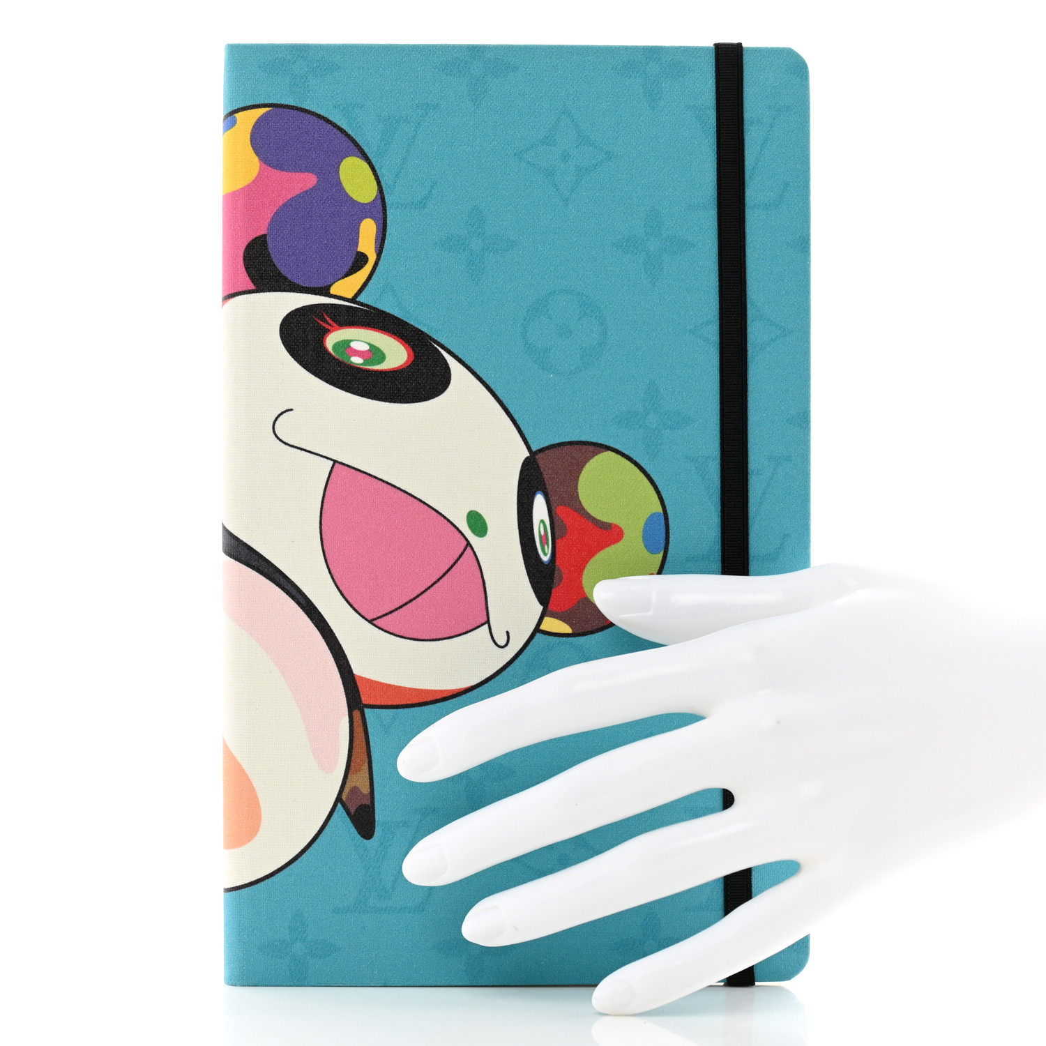 LOUIS VUITTON LV x TM Jane Superflat Notebook MM Turquoise