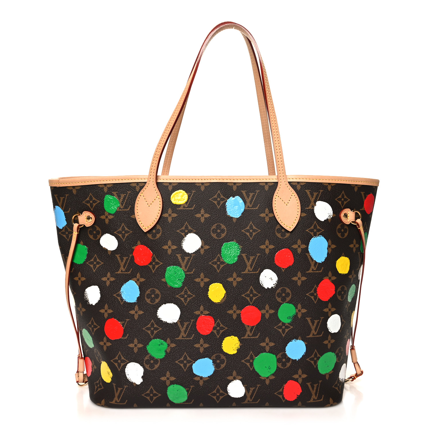 LOUIS VUITTON LV X YK Monogram Dots Neverfull MM 1627910