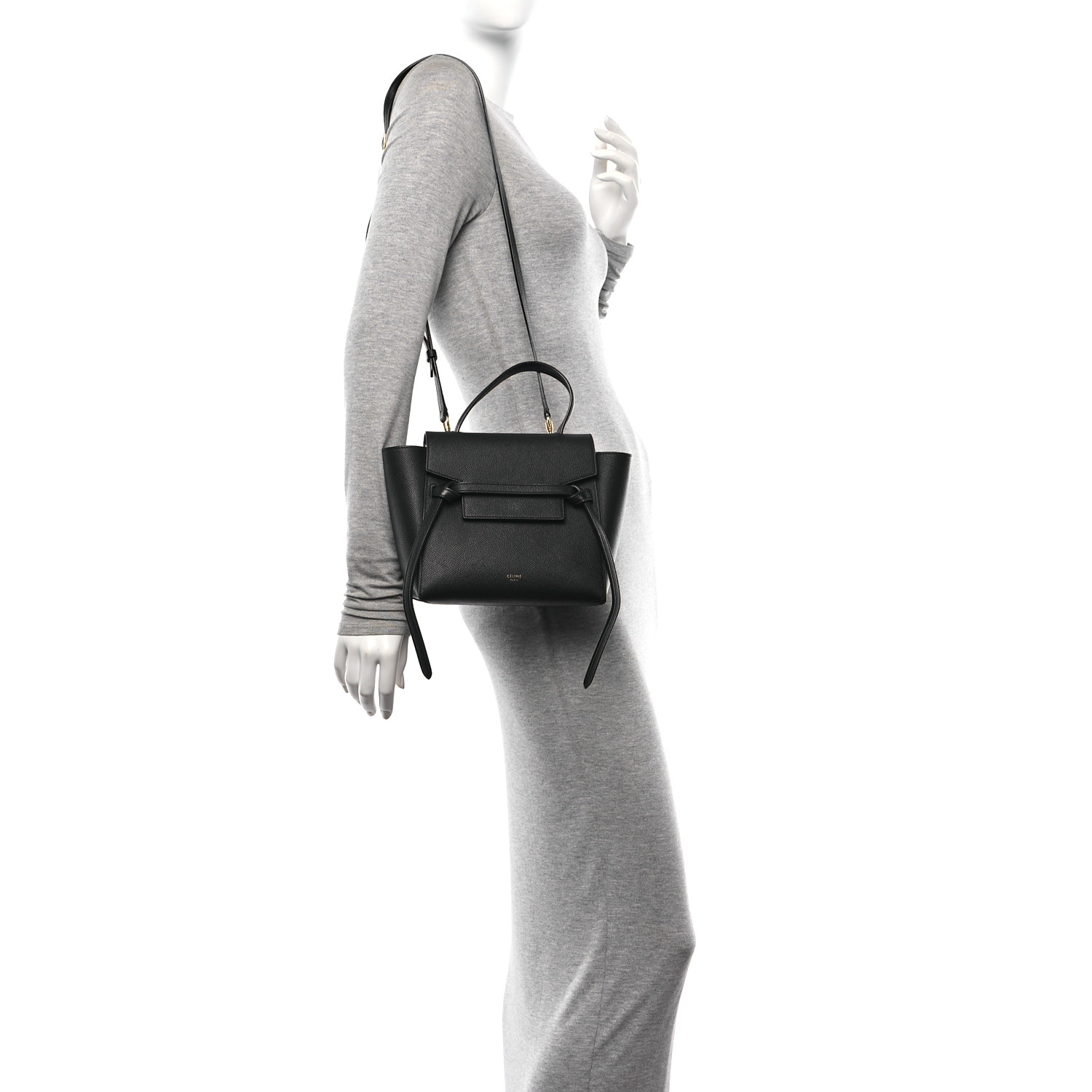 CELINE nano belt bag フィービー期 旧ロゴ ハンドバッグ 3c4546fcc81068346e9d0a4c838054