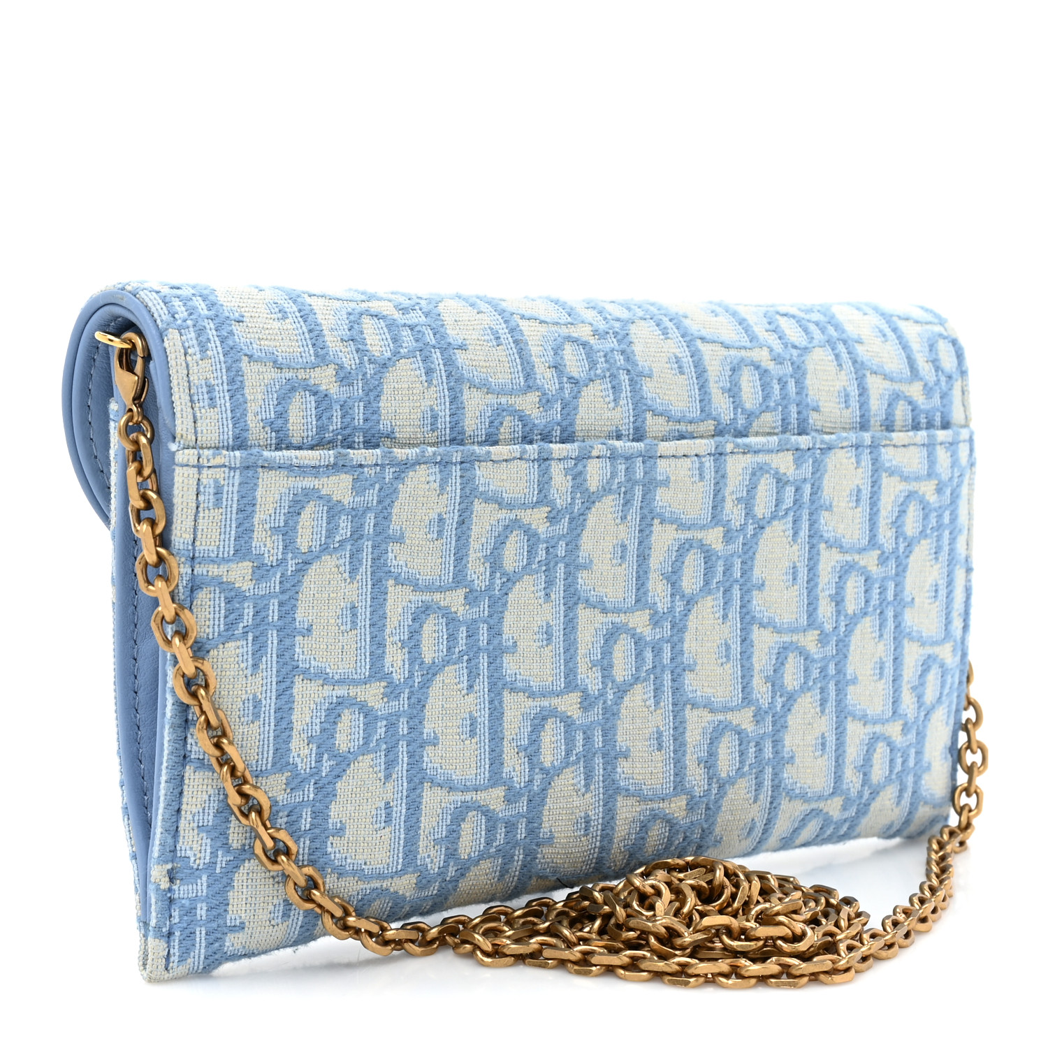 【DIOR】Dior Oblique LONG SADDLE WALLET チェーン付き DIOR LONG SADDLE WALLET WITH CHAIN – Caroline's Fashion Luxuries