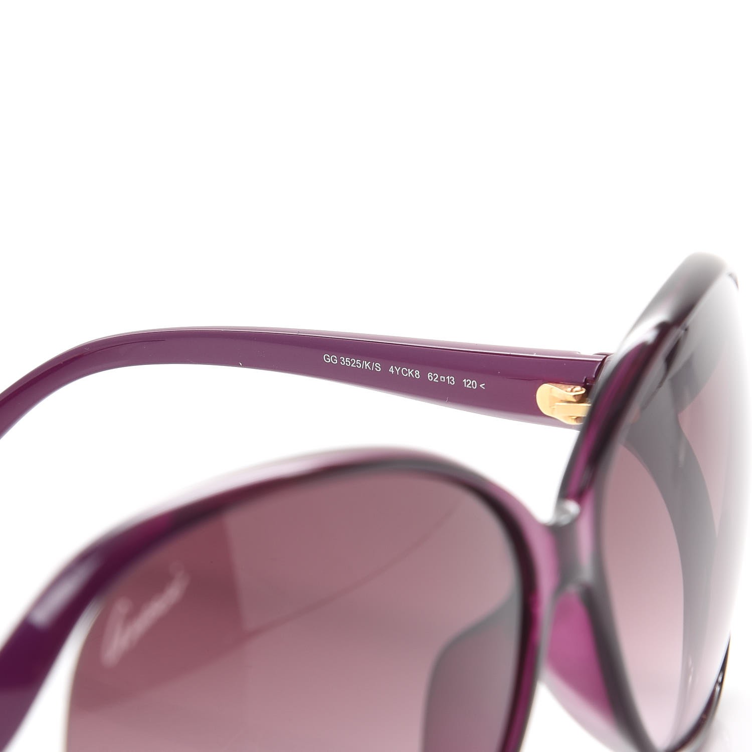 GUCCI GG Butterfly Sunglasses 3525/K/S Purple 267721