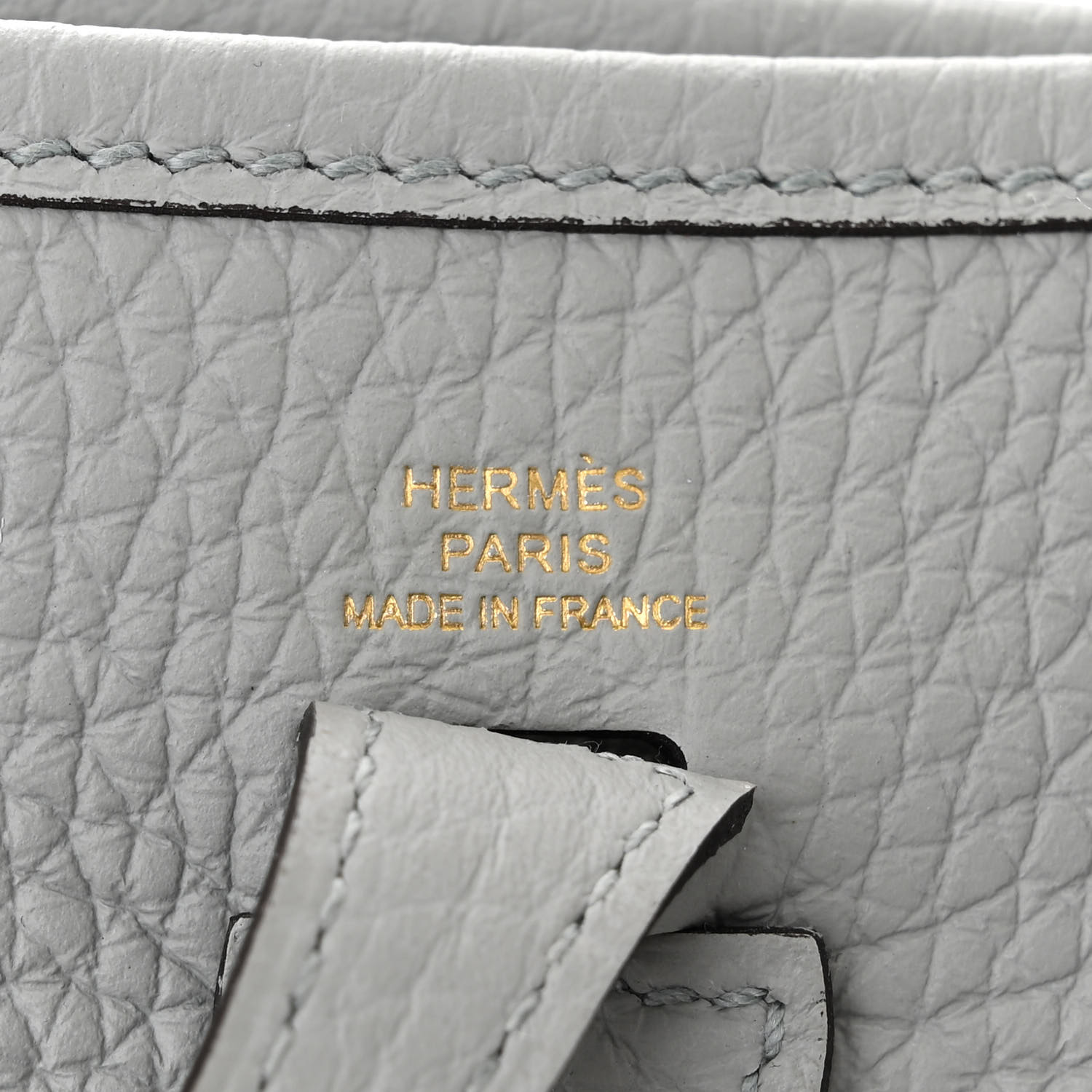 Hermes Evlyn TPMゴールドメダル Bleu Glacier HERMES Taurillon Clemence Evelyne TPM Bleu Glacier 1548813