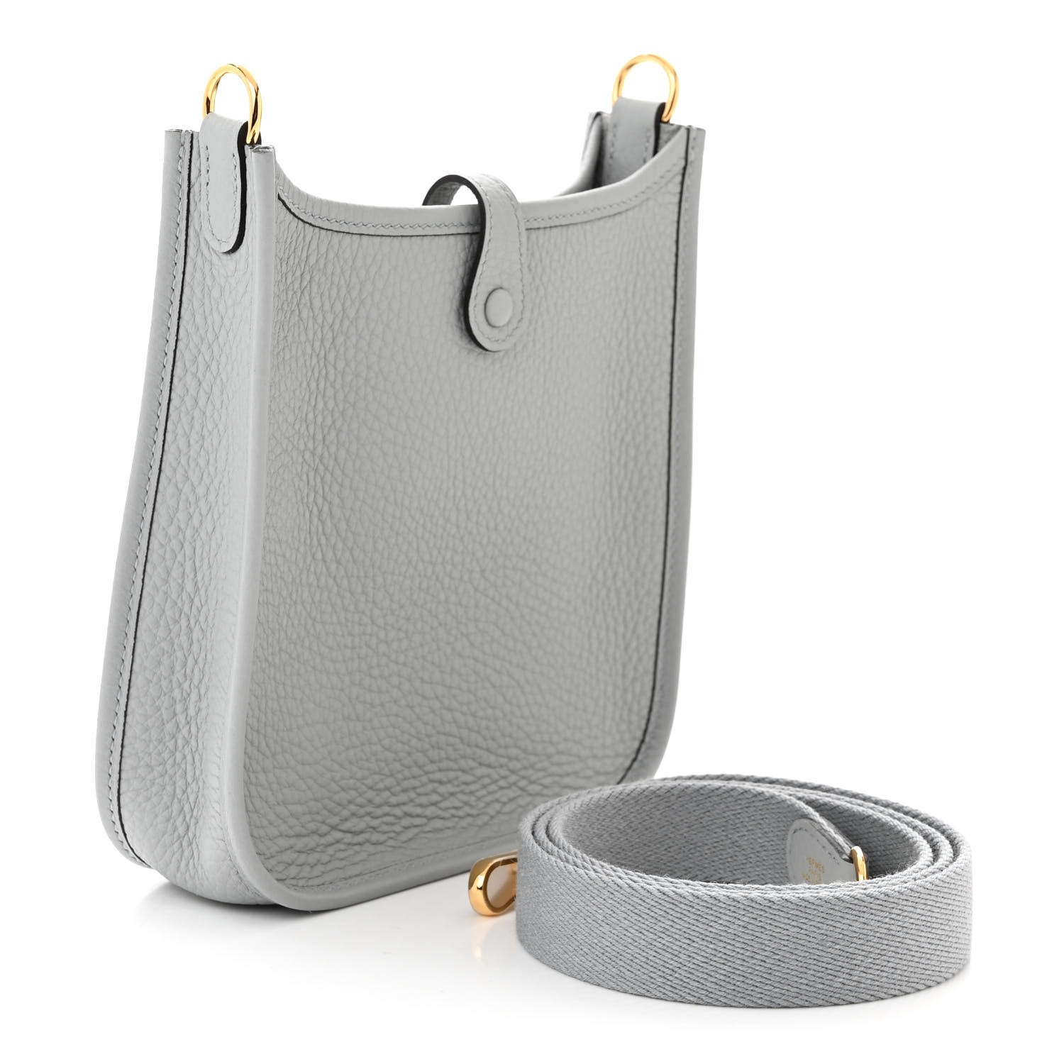 Hermes Evlyn TPMゴールドメダル Bleu Glacier HERMES Taurillon Clemence Evelyne TPM Bleu Glacier 1548813
