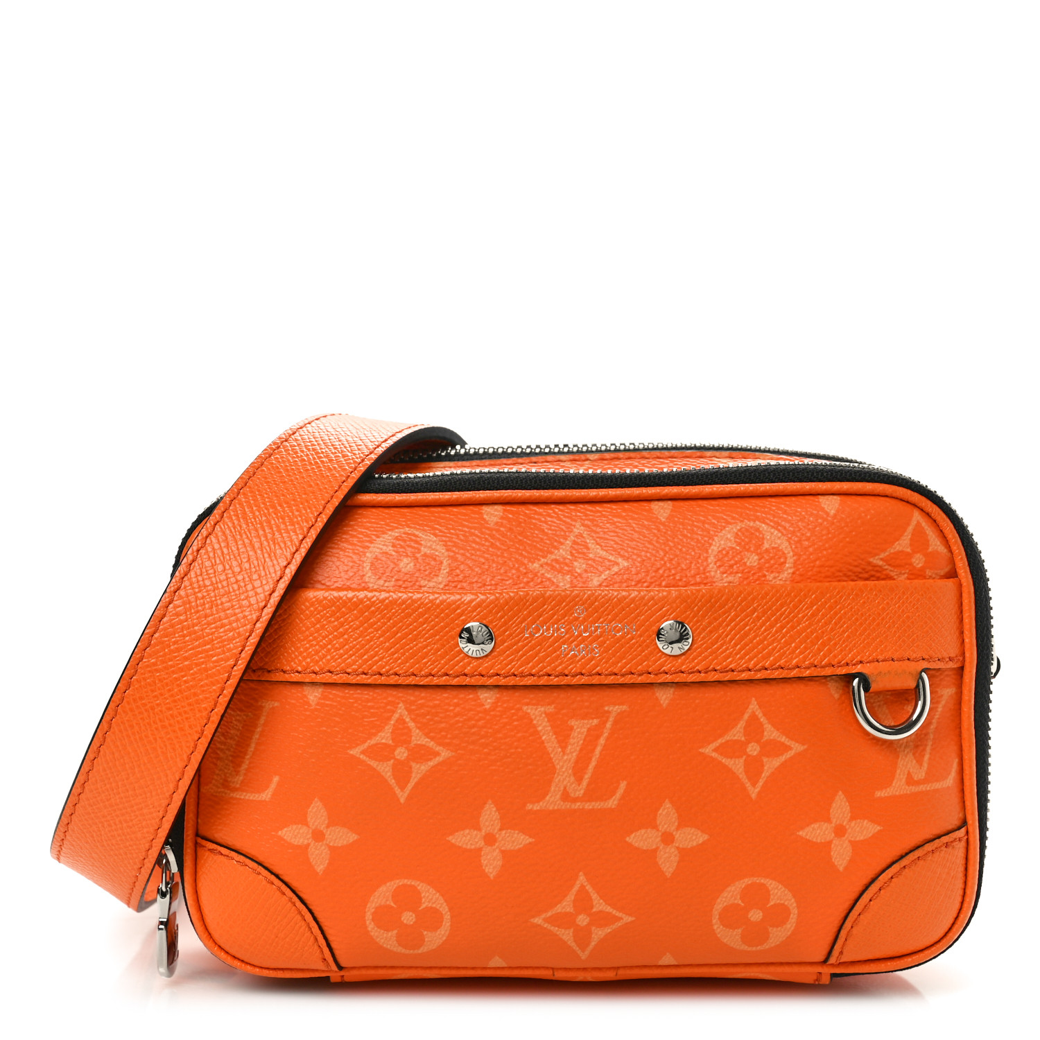 LOUIS VUITTON Taigarama Alpha Wearable Wallet Tangerine