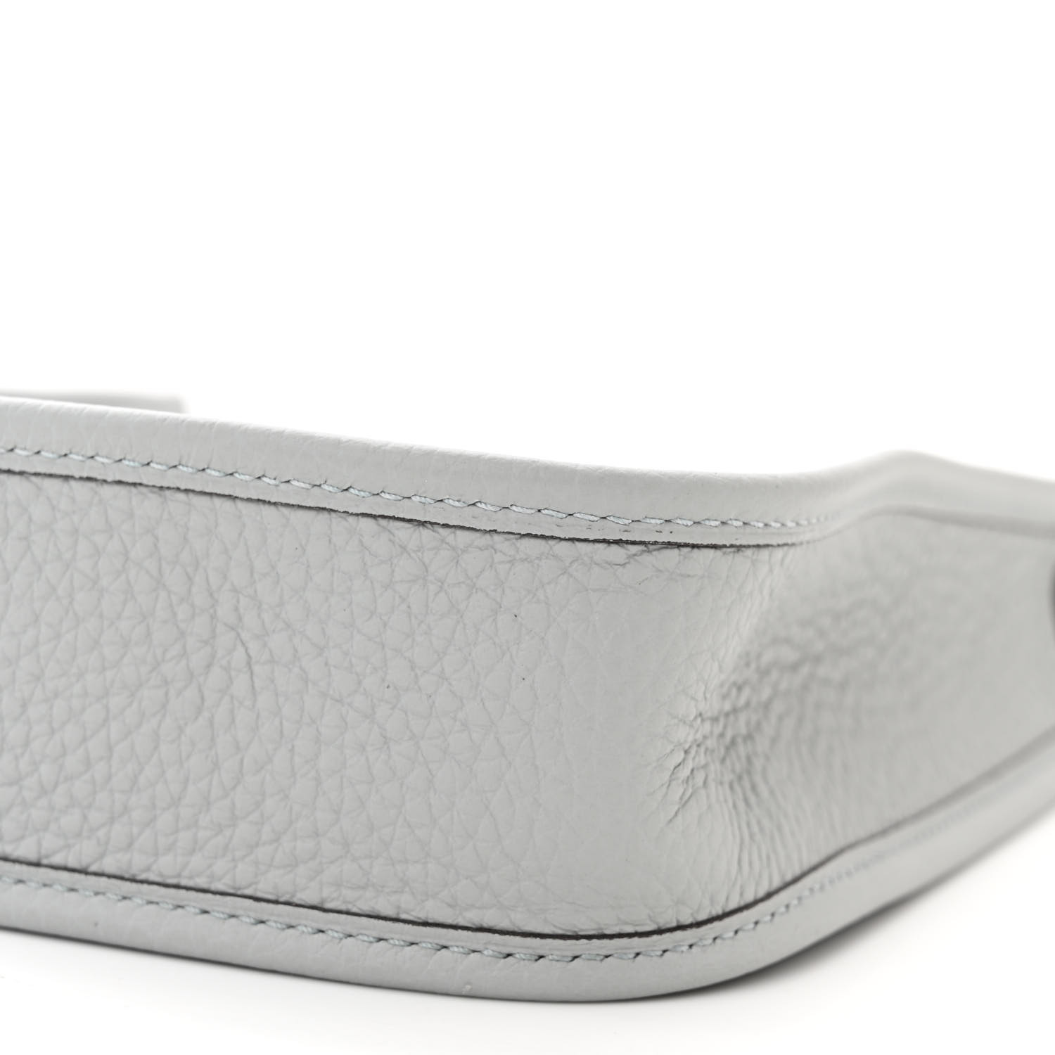 HERMES Taurillon Clemence Evelyne TPM Bleu Glacier 1548813