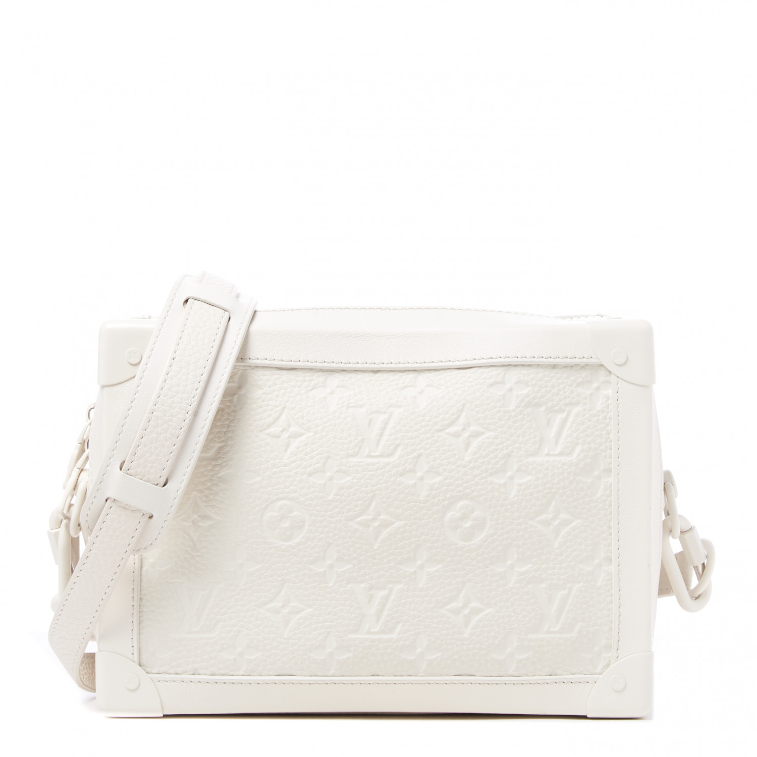 OFF WHITE × LOUIS VUITTON Monogram Solar LOUIS VUITTON Taurillon Monogram Solar Ray Soft Trunk Powder