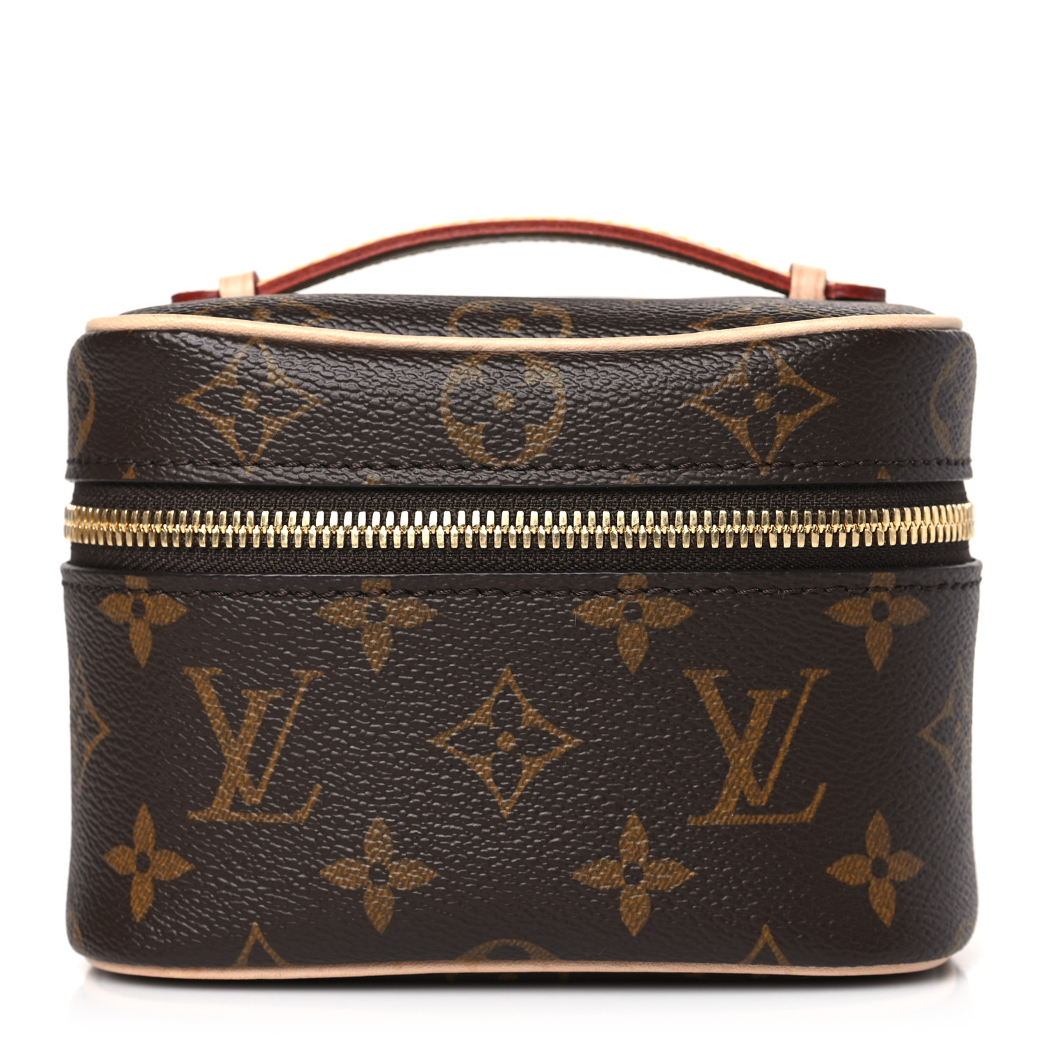 かわいいサイズ感♪【Loius Vuitton】Nice Nano LOUIS VUITTON Monogram Nano Nice 1438488 | FASHIONPHILE