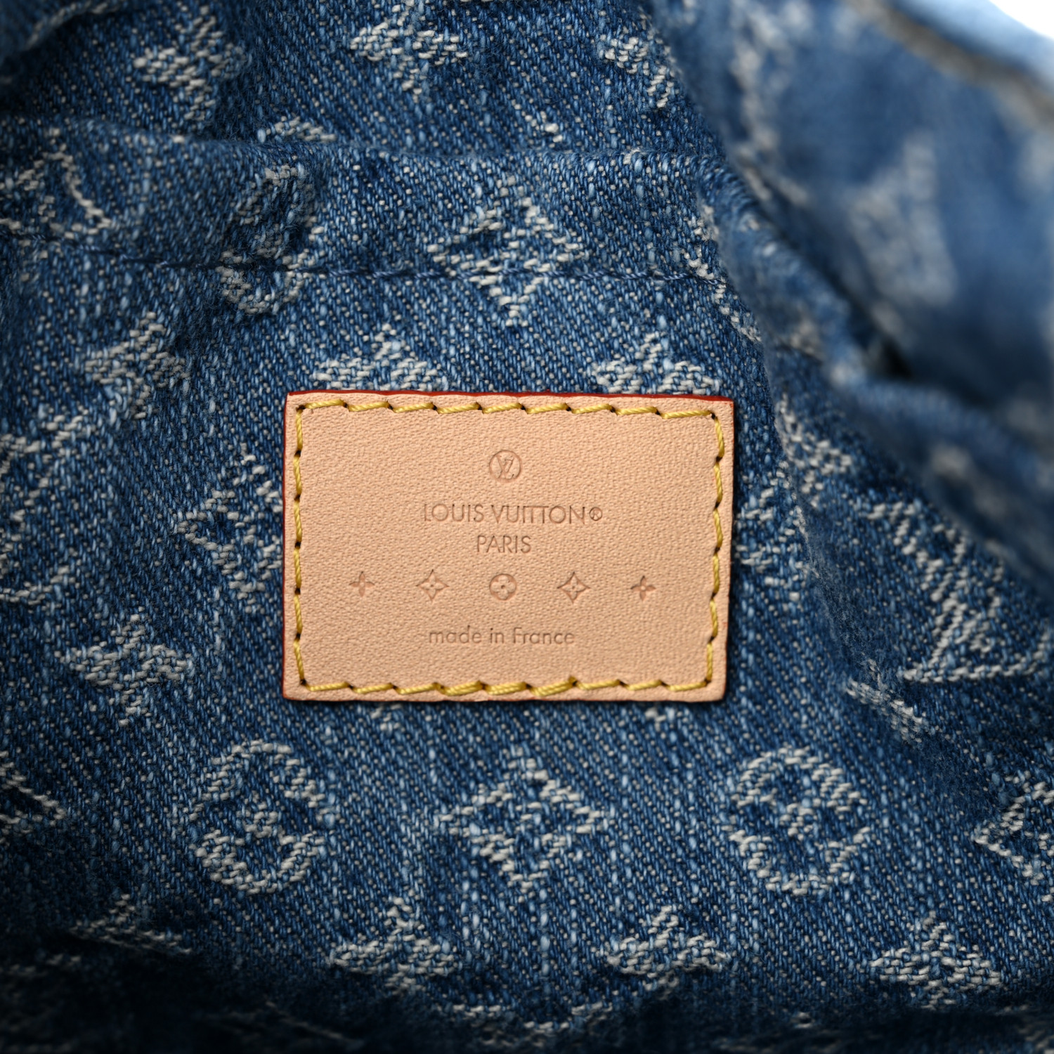 LOUIS VUITTON Monogram Denim Sunset Blue 1392192 | FASHIONPHILE