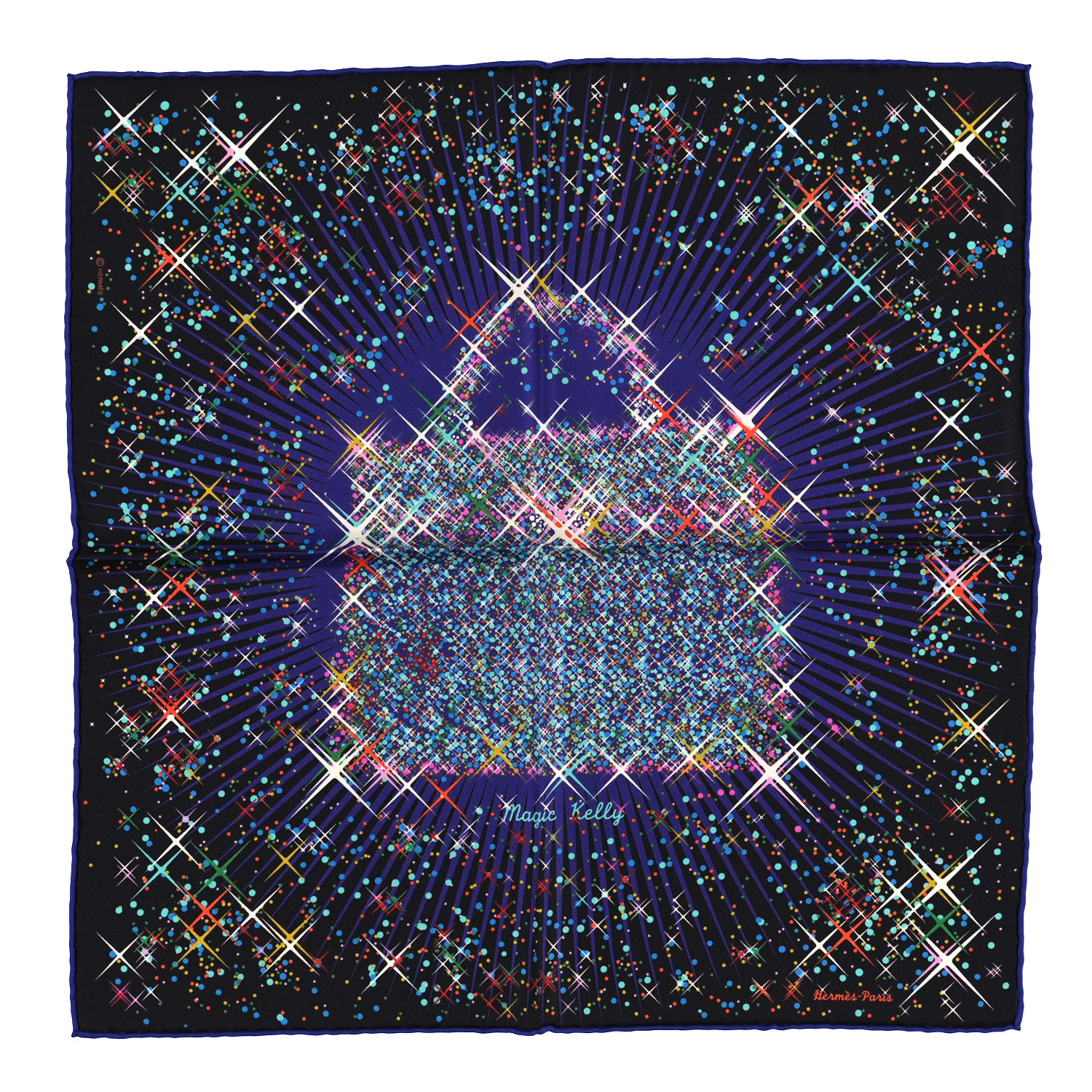 Hermès エルメス Magic Kelly スカーフ Hermes Magic Kelly Silk Scarf - Luxe Du Jour