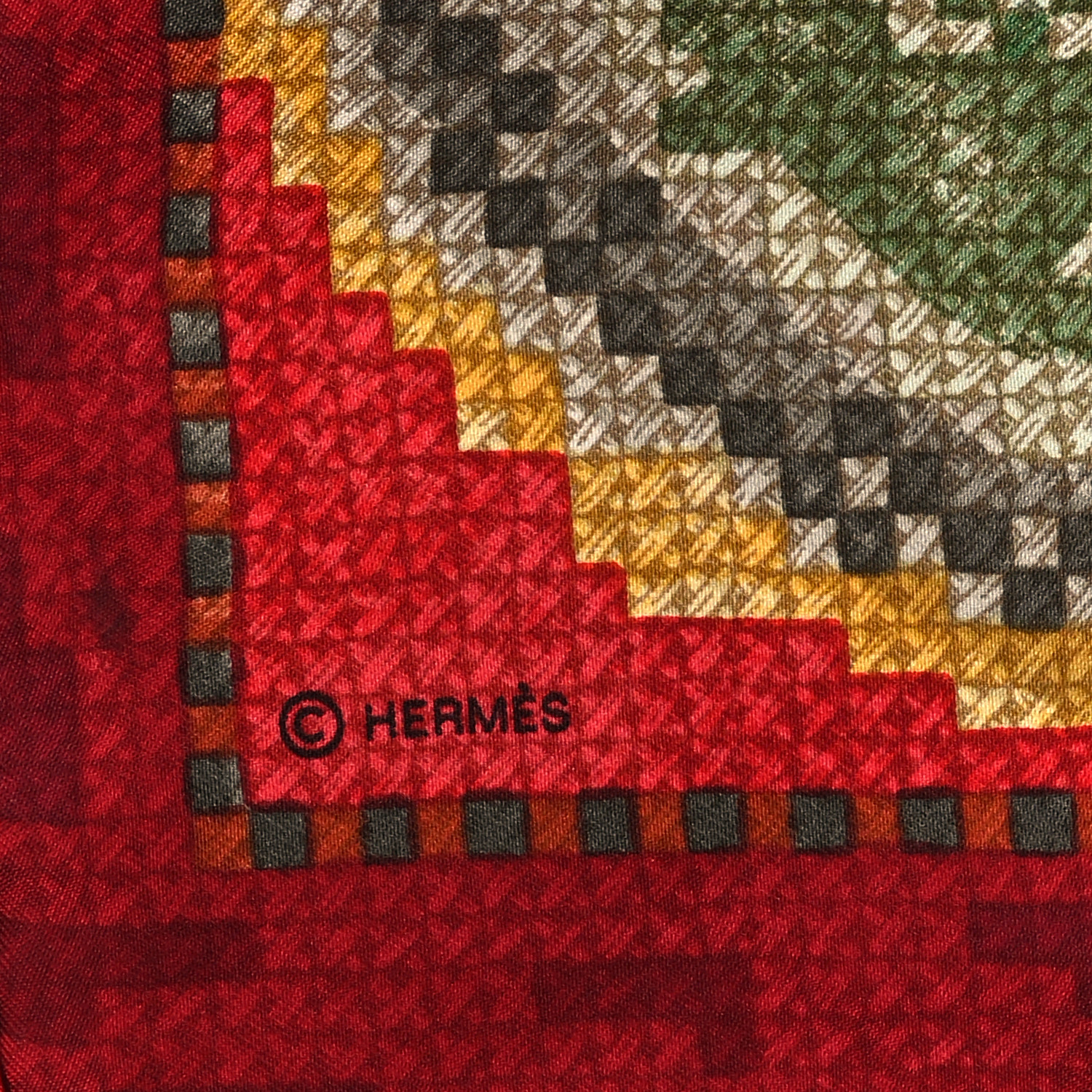 エルメス　シルク　カレ90 LES CHEVAUX DES MOGHOLS HERMES(エルメス)/ スカーフ カレ90 LES CHEVAUX DES MOGHOLS