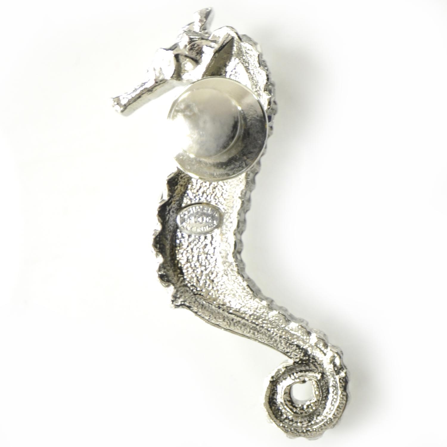 CHANEL Crystal Strass Seahorse Pin Brooch Set 25222