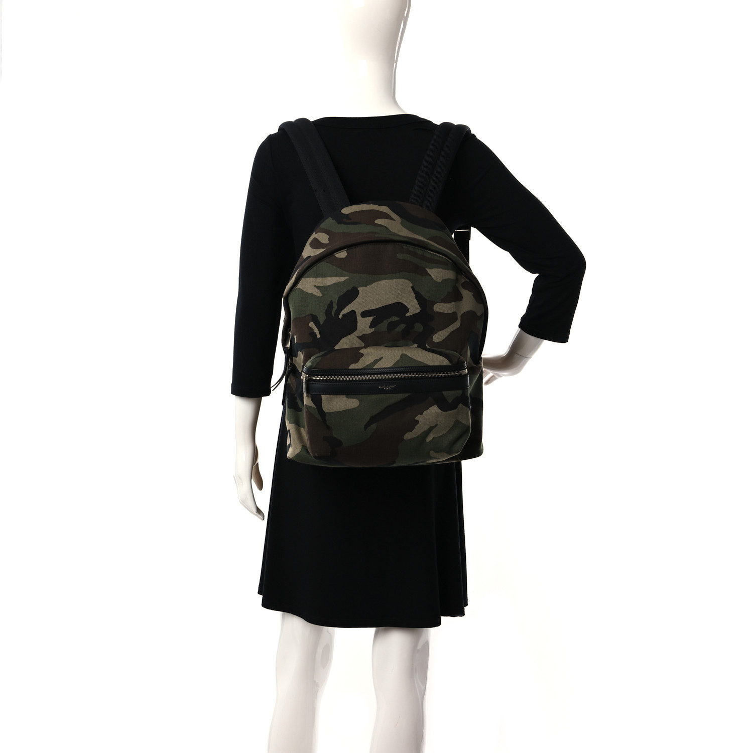 ■Saint Laurent■ Camouflage print backpack black 623698FAAE MUSINSA | SAINT LAURENT Camouflage Print Backpack - Black