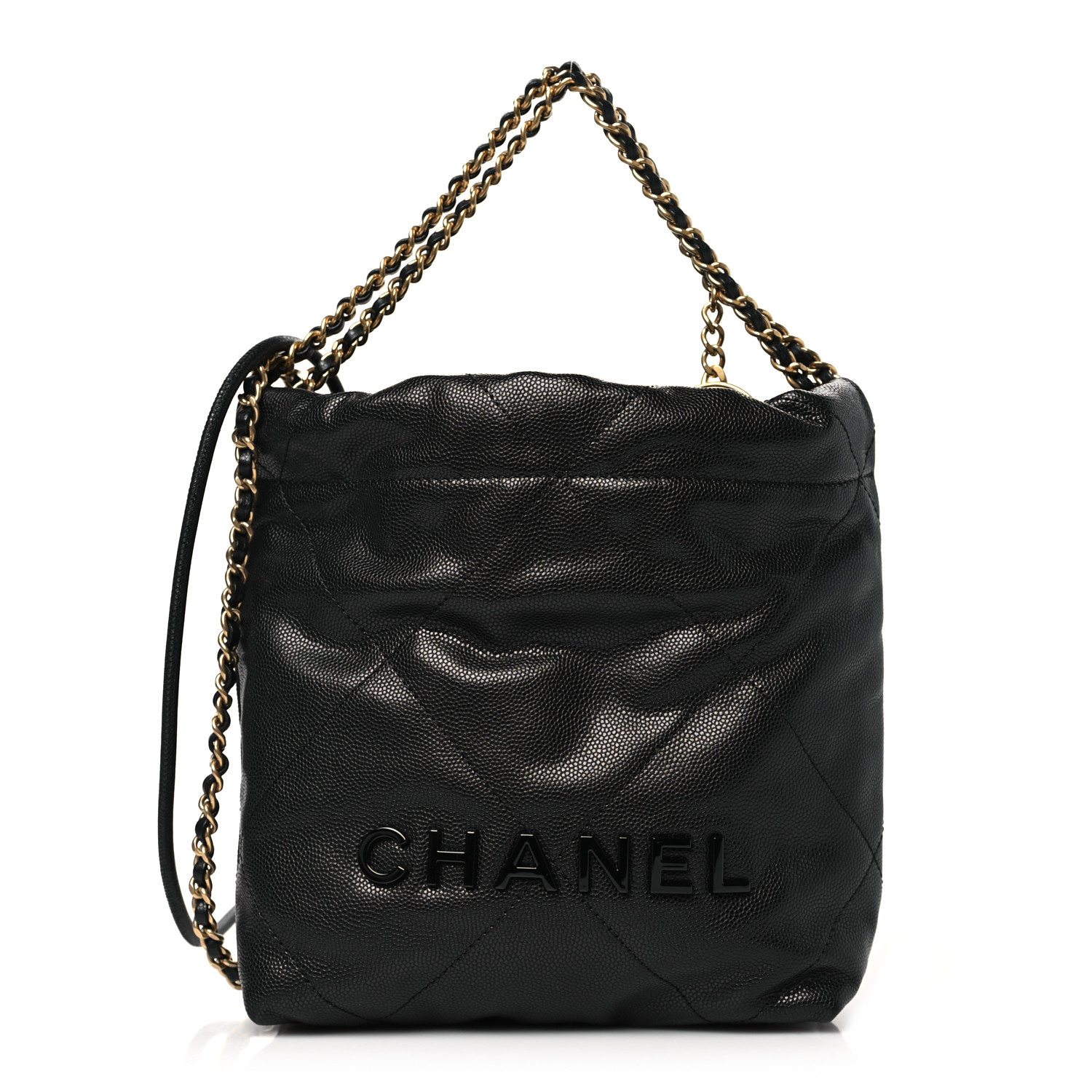 シャネルCHANEL ラ コレクション 巾着ポーチ 黒 | DCブランド