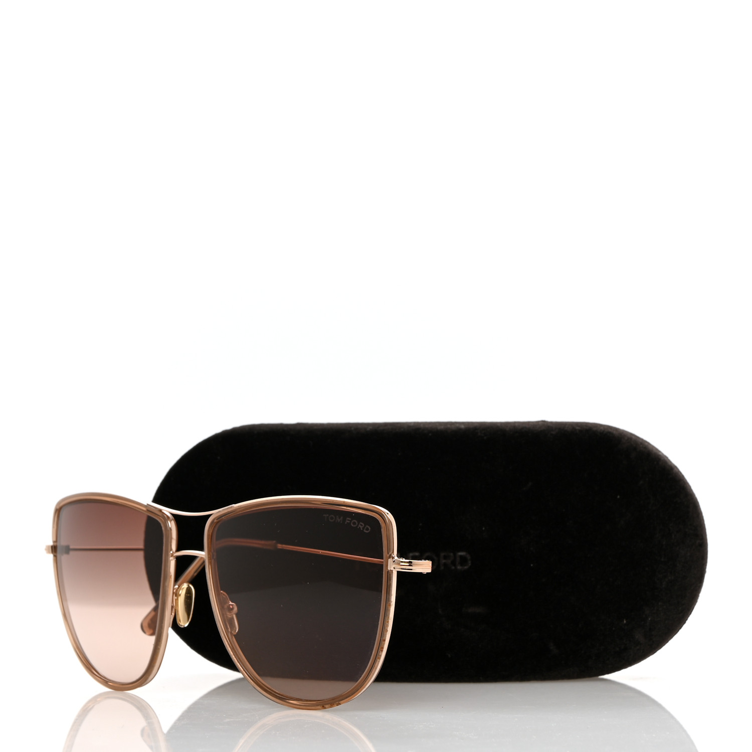 【送料,関税込】TOM FORD サングラス Tina TF759 TOM FORD Tina Sunglasses TF759 Gold 1556337 | FASHIONPHILE