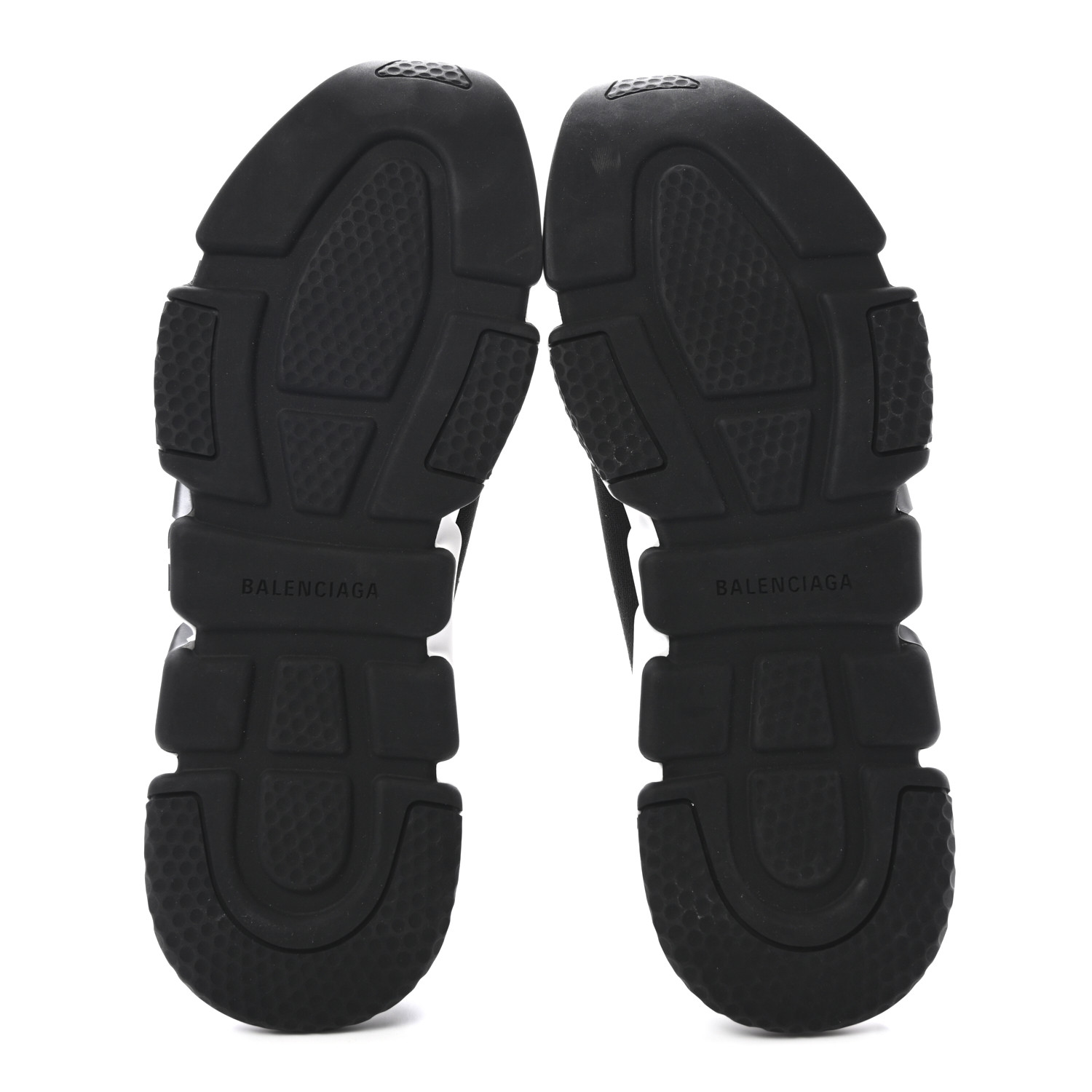 BALENCIAGA Neoprene Knit Mens Speed Graffiti Sneakers 46