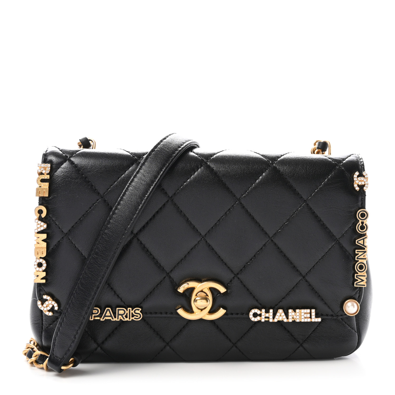 CHANEL サイズ表記「35 C」22.5センチ程度　ブラックエナメル 楽天市場】シャネル ショートブーツ ロゴ刺繍 35Cサイズ 約22.5