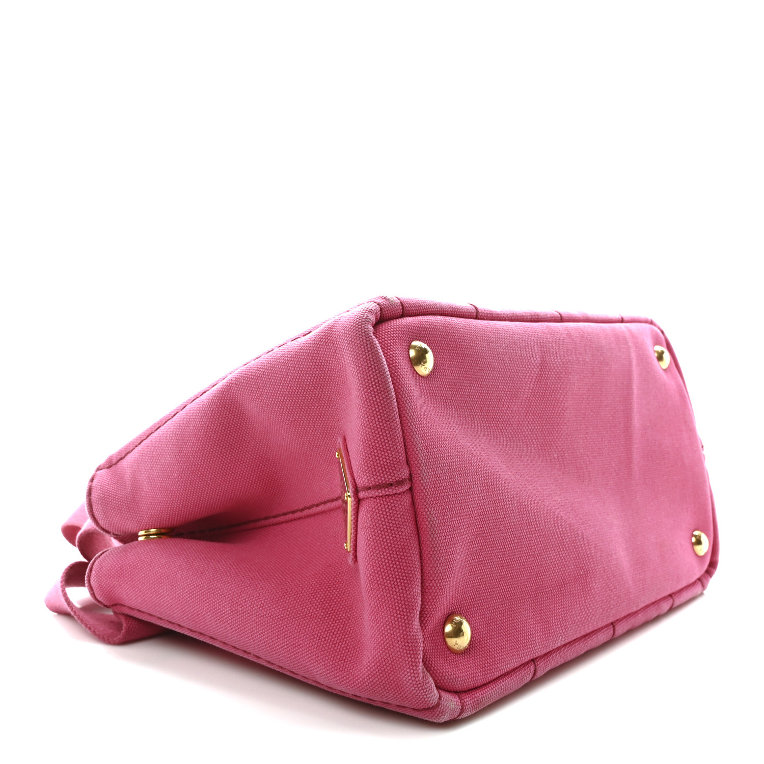 【店舗購入正規品】PRADA CANAPA PEONIA PRADA Canapa Small Logo Tote Peonia 1699519 | FASHIONPHILE