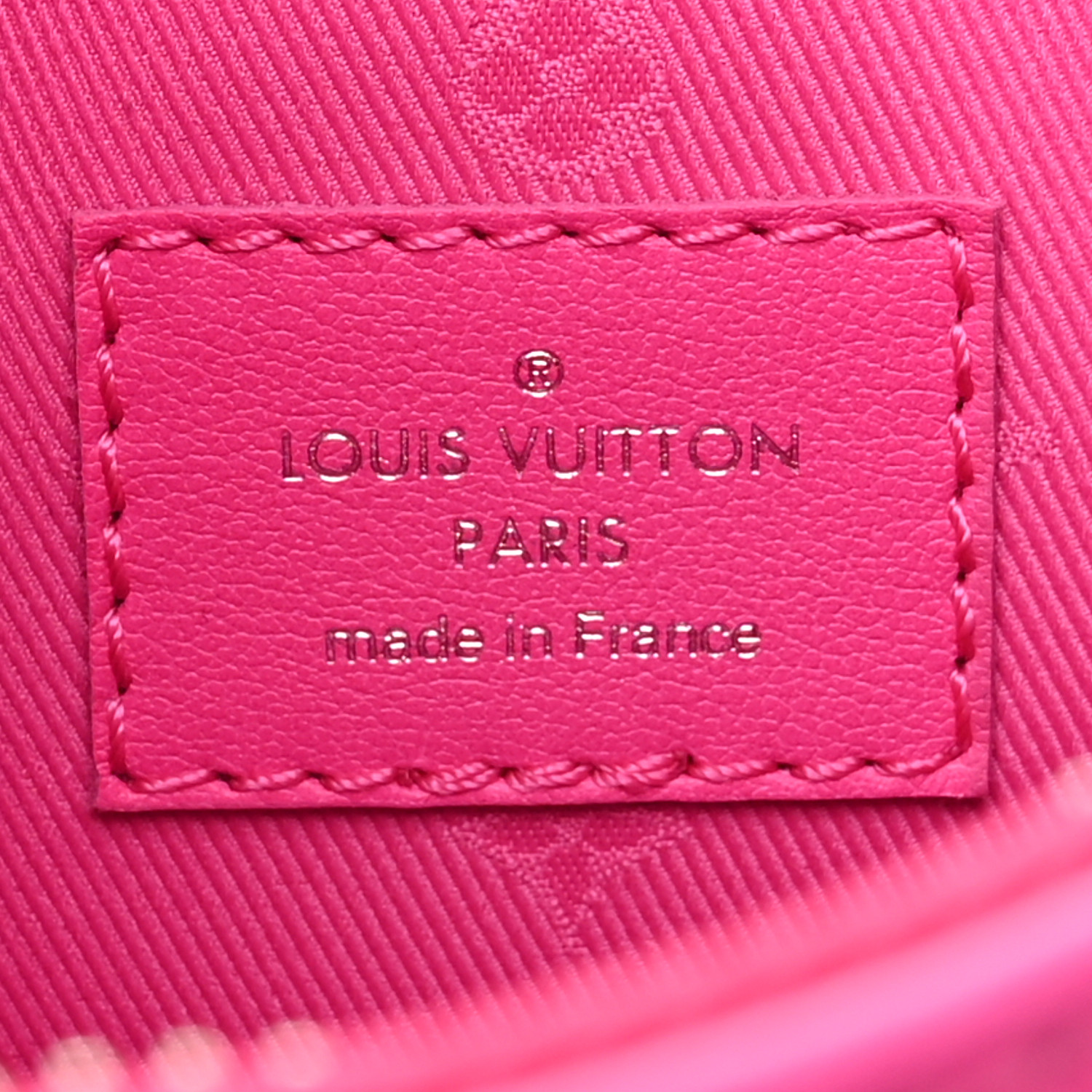 LOUIS VUITTON Calfskin Bubblegram Over The Moon Miami