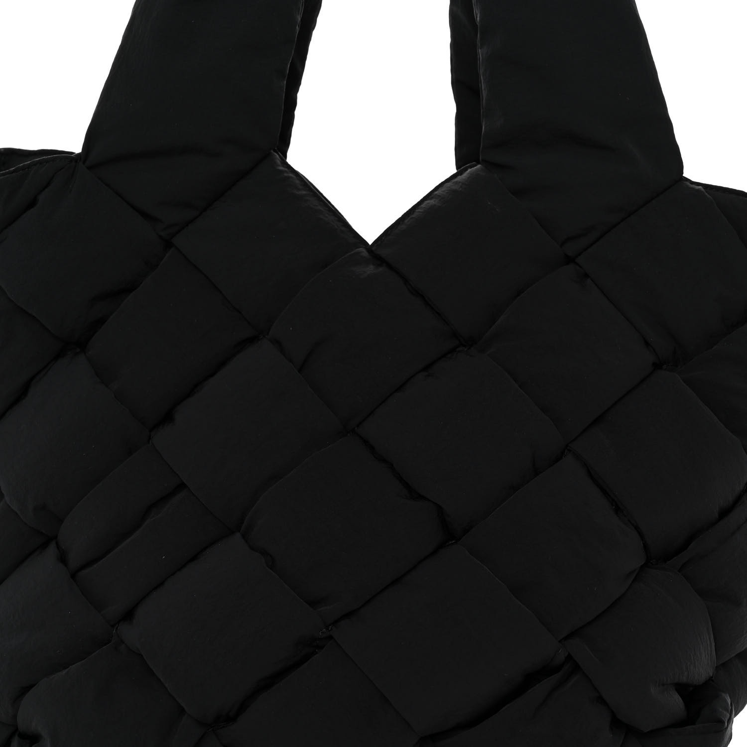 BOTTEGA VENETA Nylon Intrecciato Padded Cassette Tote