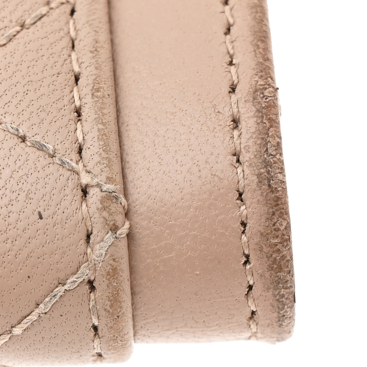 SAINT LAURENT Lambskin Quilted Monogram Gaby Small Envelope