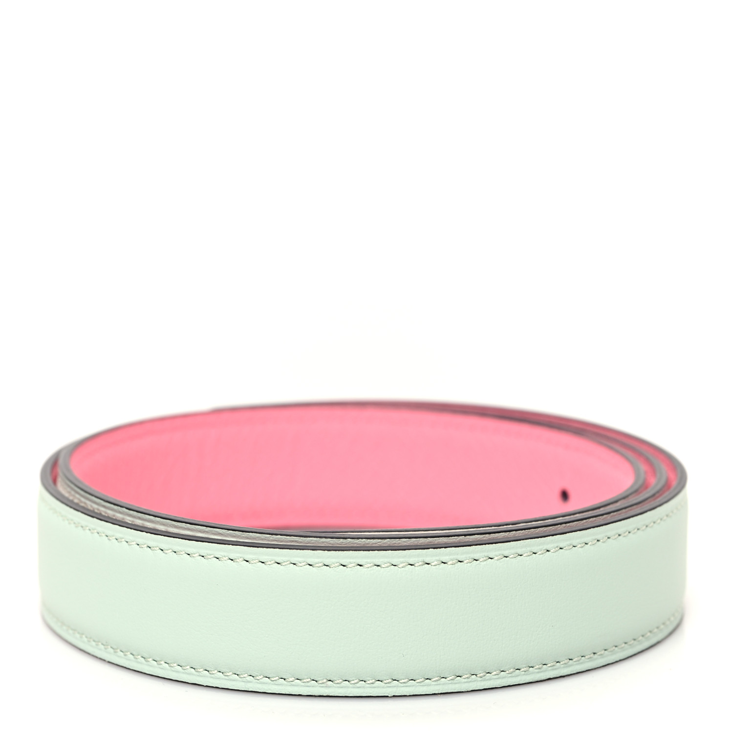 【Vert Peppermint&Rose confetti×GHW】HERMES Ancre ベルト HERMES Swift Epsom 24mm Belt Strap 75 30 Rose Confetti Vert