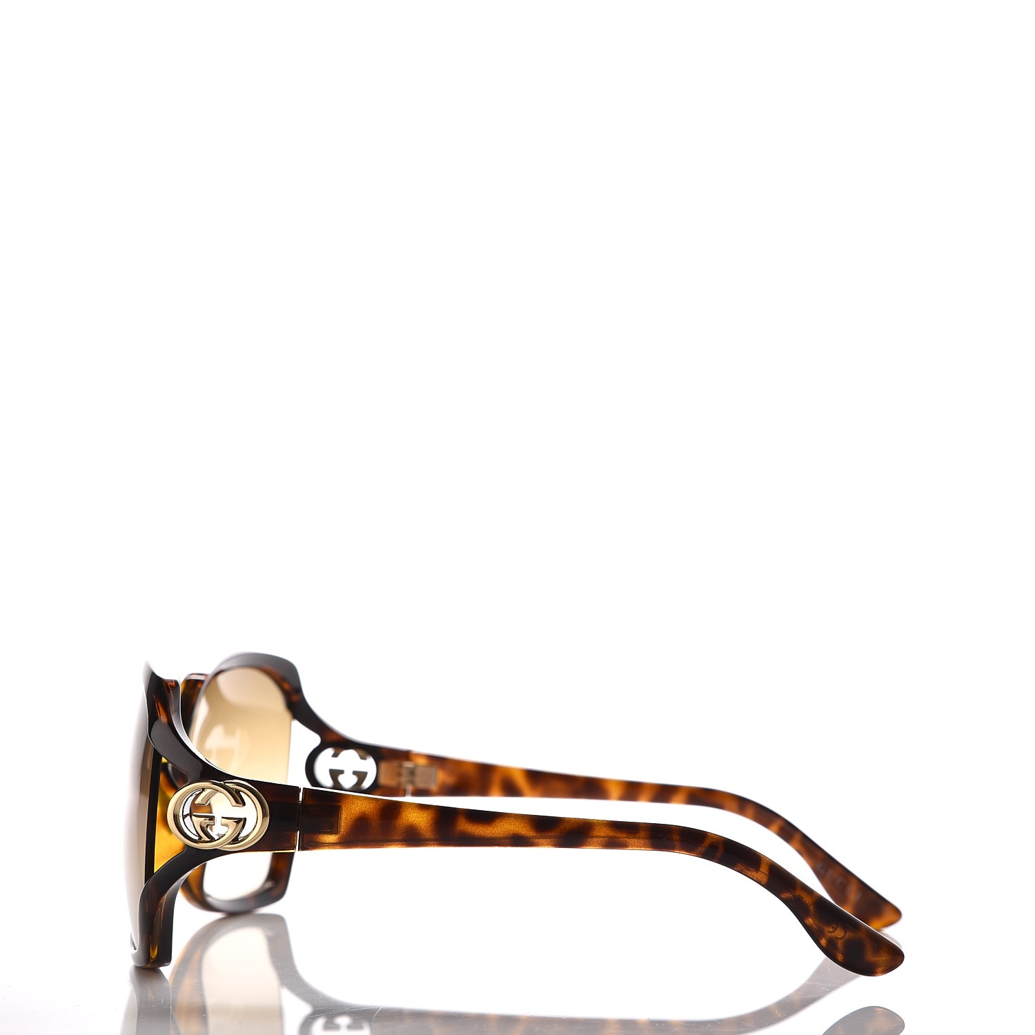 GUCCI Square Frame GG 2986/S Sunglasses Havana 204833