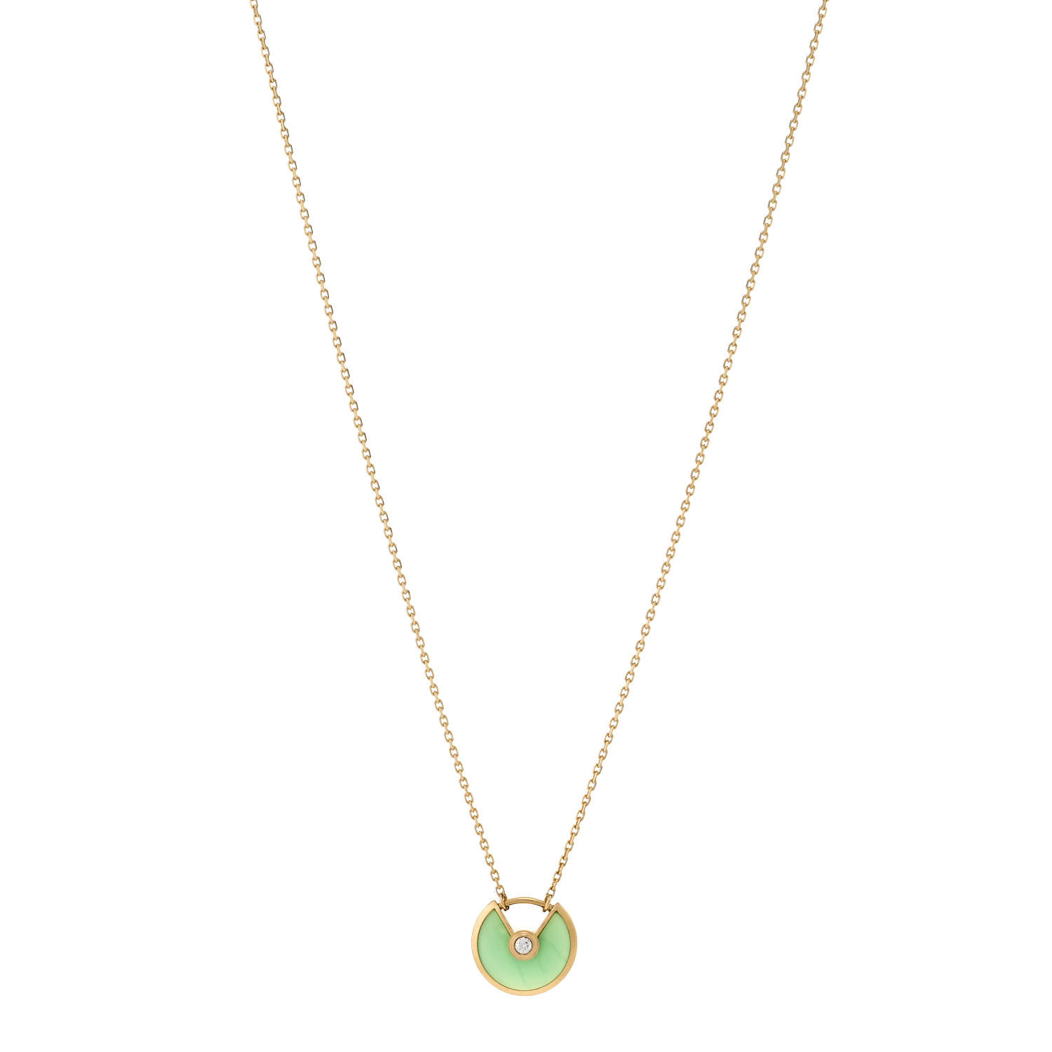カルティエ ネックレス YELLOWGOLD DIAMOND XS カルティエ Cartier ダムール ダイヤ ネックレス XS 41cm K18 YG