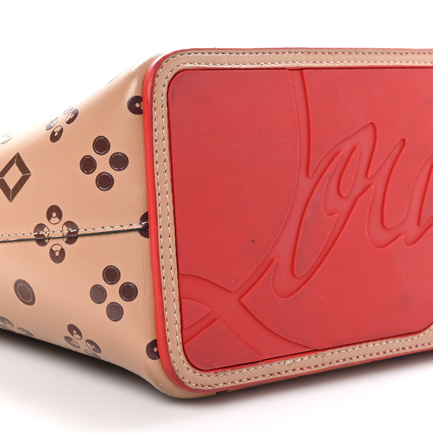 CHRISTIAN LOUBOUTIN Calfskin Patent Degrade Loubinthesky