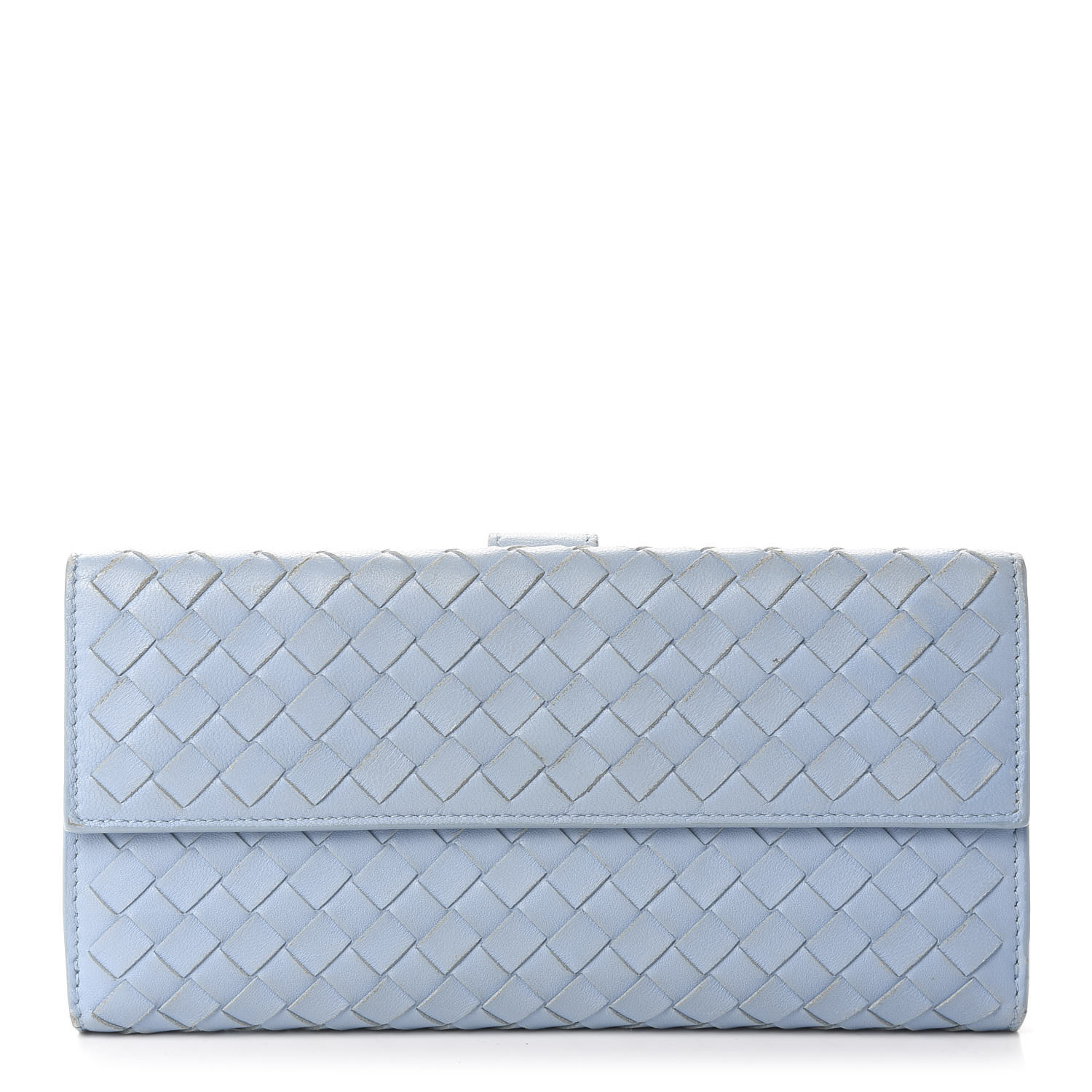 BOTTEGA VENETA Nappa Intrecciato Continental Wallet Light