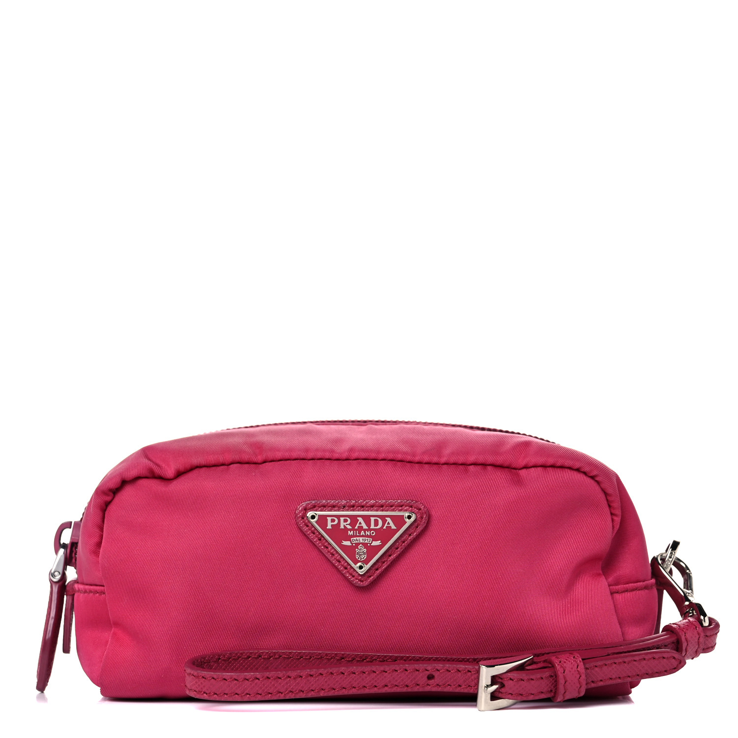 バッグ Prada Tessuto Nylon Accessory Pouch PRADA Tessuto Nylon Pocket Wristlet Pouch Black