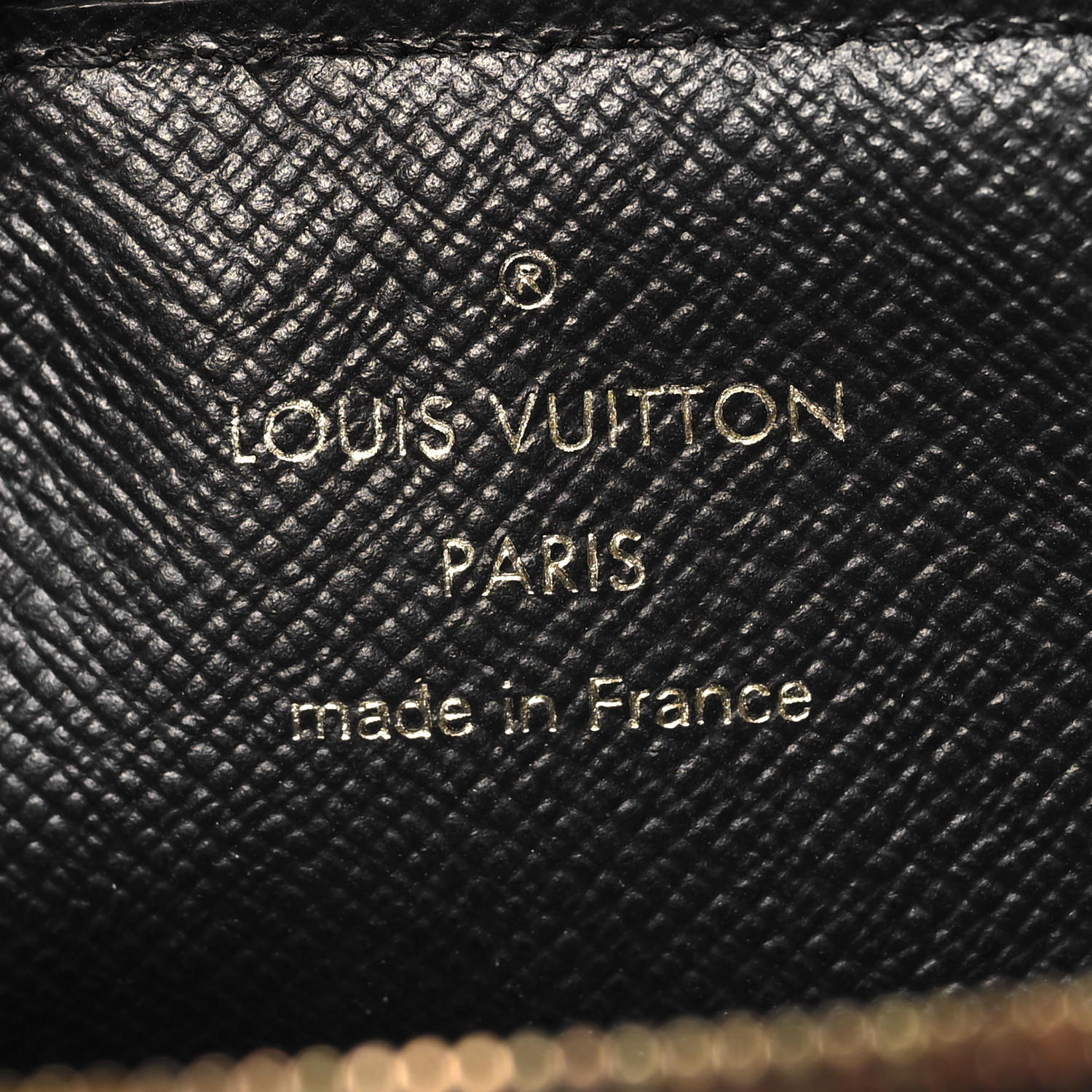 LOUIS VUITTON Monogram Recto Verso Card Holder Black 1674596