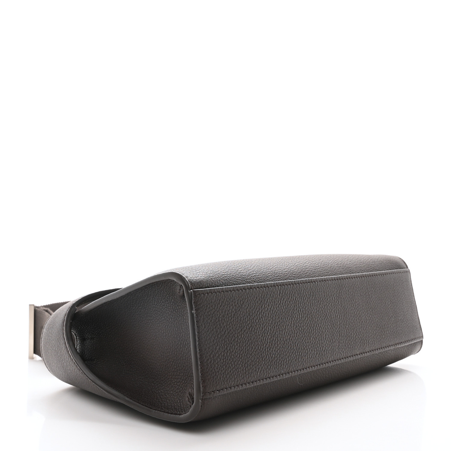 関税送料込 FERRAGAMO Hug ブリーフケース Testa di Moro SALVATORE FERRAGAMO Calfskin Hug Messenger Bag Testa Di Moro