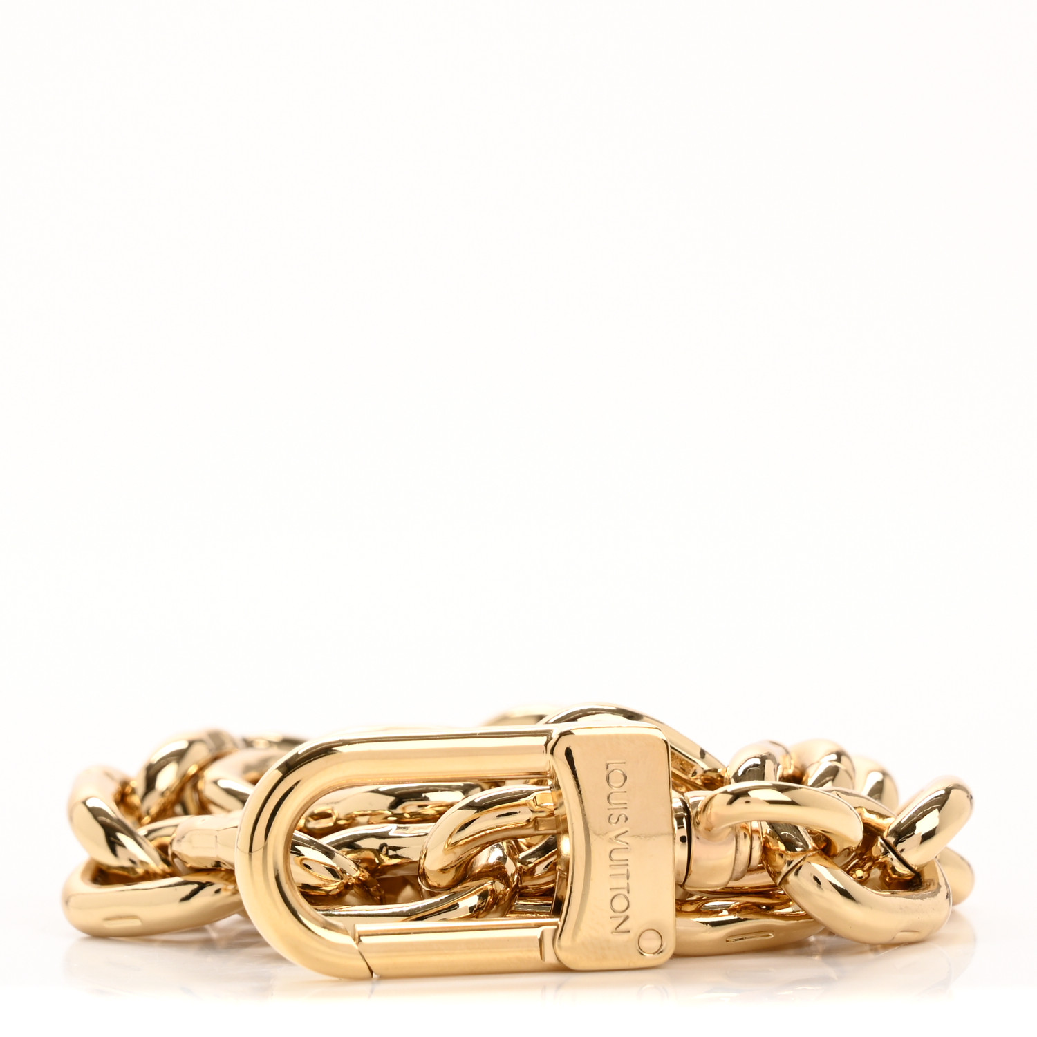 LOUIS VUITTON Metal Chain Strap Gold 1678547 | FASHIONPHILE
