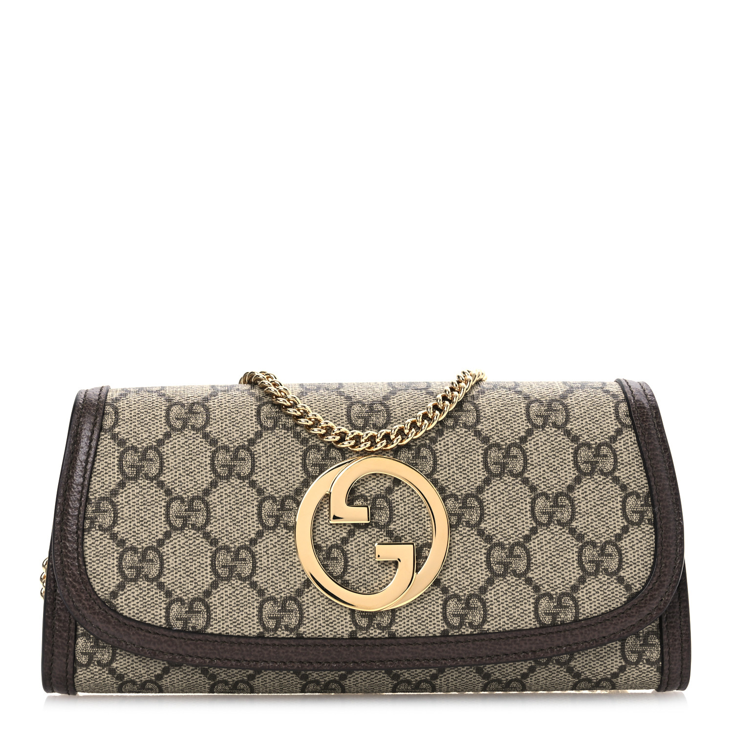 GUCCI ヴァニティバッグ GUCCI GG Supreme Monogram Textured Dollar Calfskin Blondie