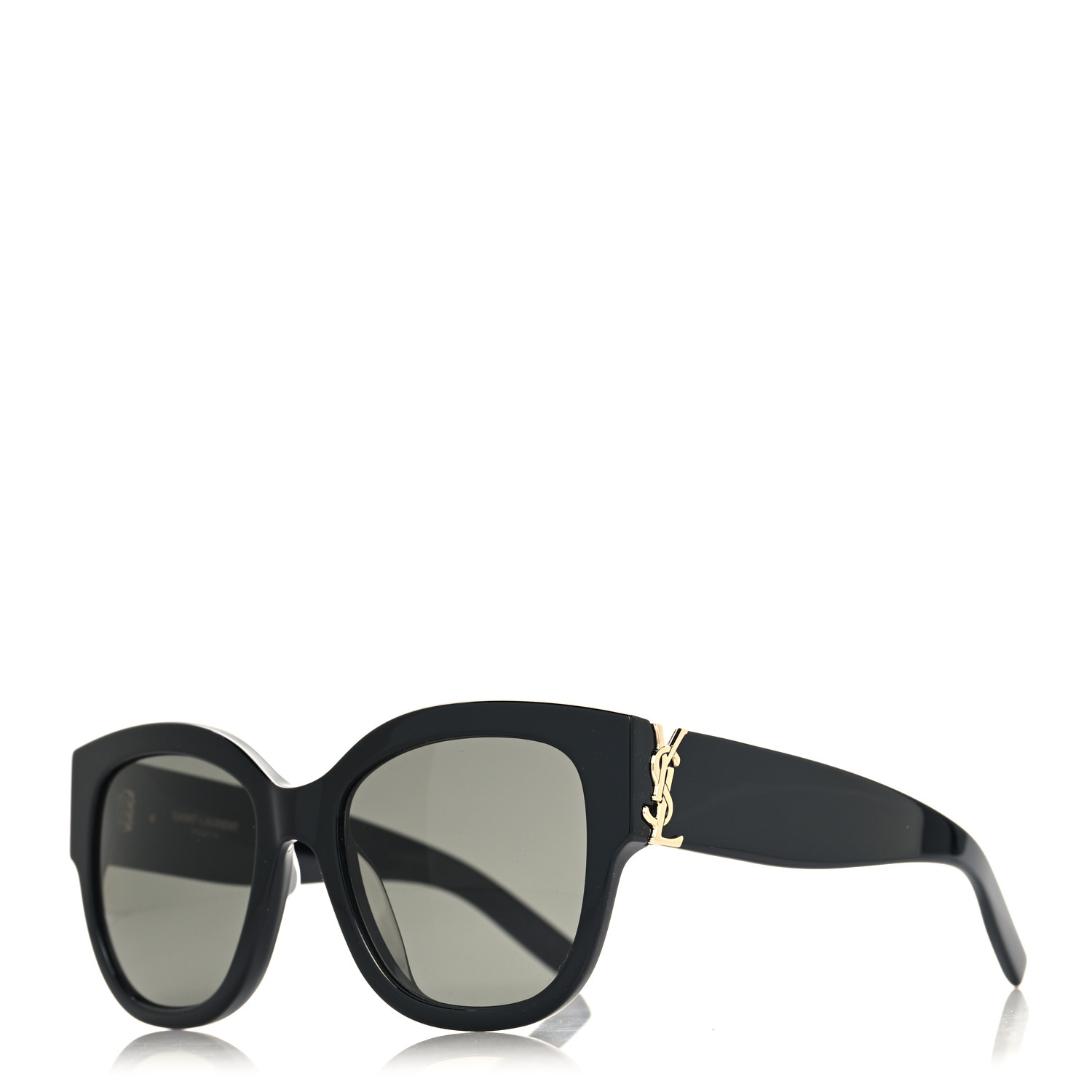 SAINT LAURENT Acetate Sunglasses SL M95 F Black 1673046