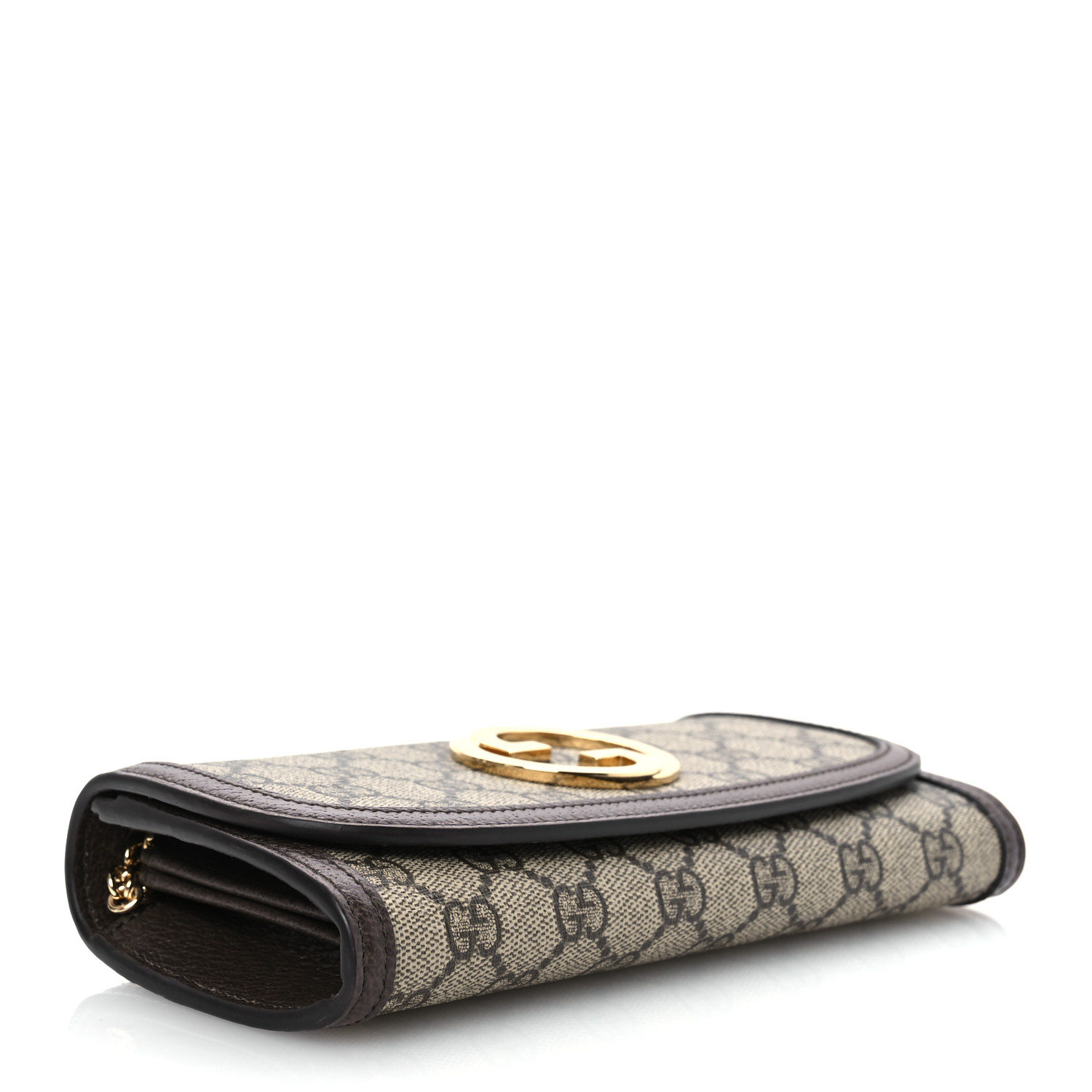 GUCCI GG Supreme Monogram Textured Dollar Calfskin Blondie