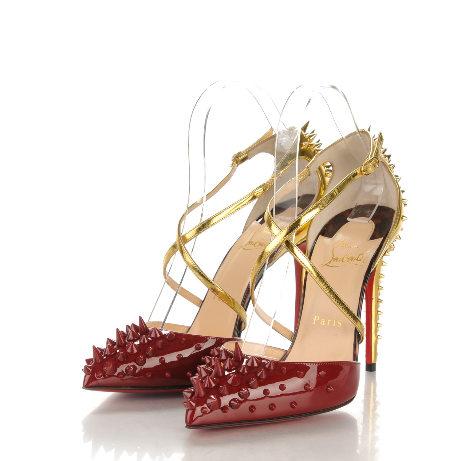 美品⭐︎Christian Louboutin Christian Louboutin | Hot Chick 100 patent psychic pink