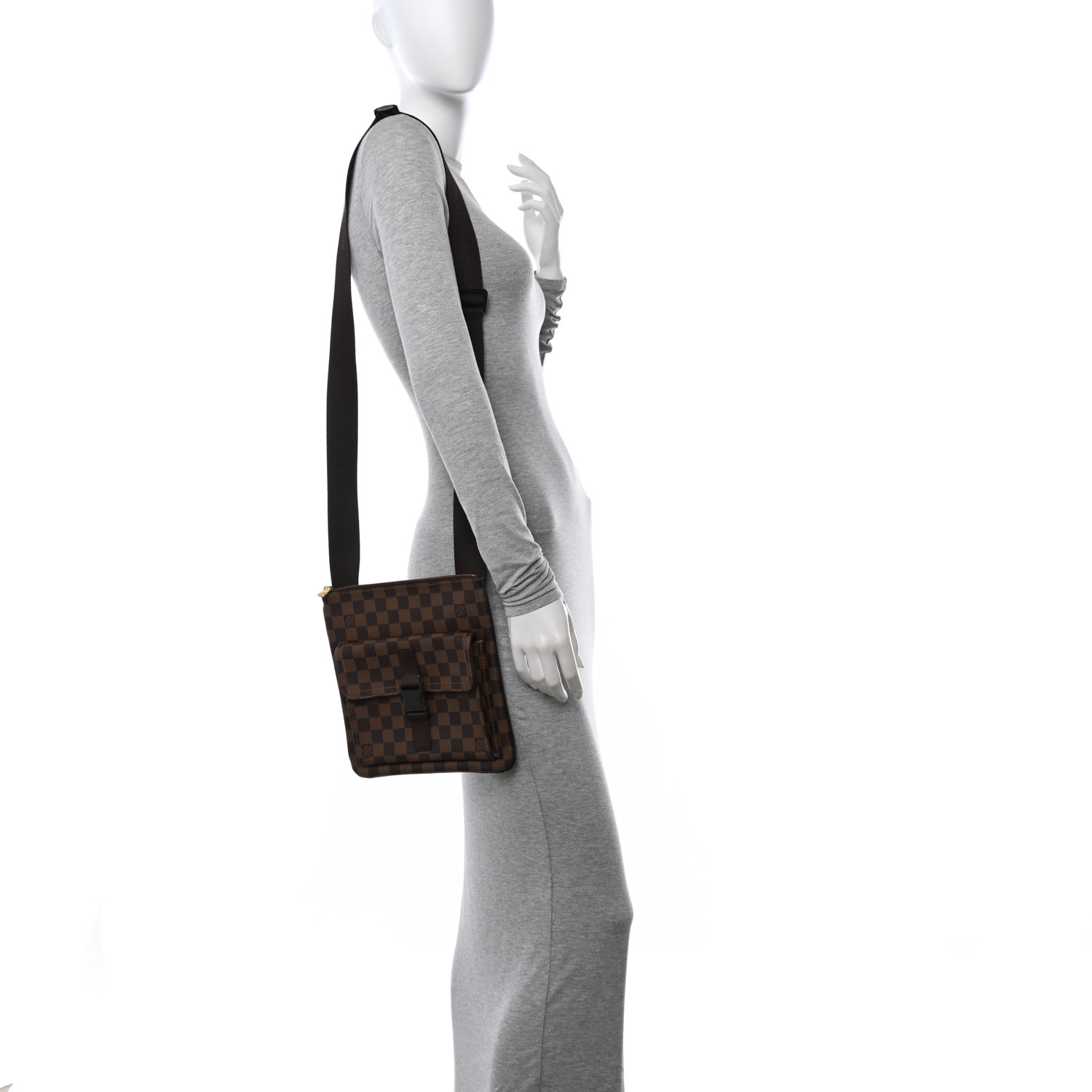 LOUIS VUITTON Damier Ebene Pochette Melville 1543916